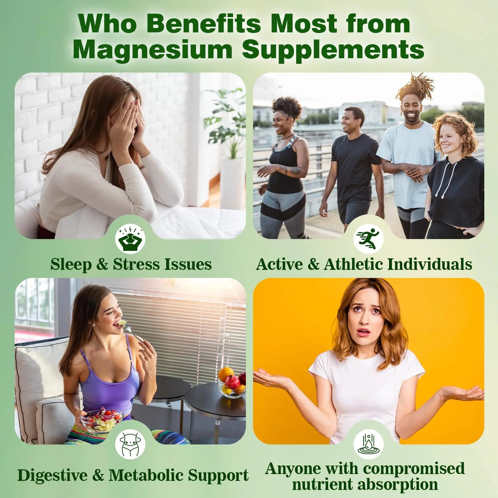 12-in-1 Magnesium Complex Liquid Drops, Chelated Magnesium Citrate Glycinate Taurate Malate Aspartate w. Ashwagandha Theanine D3 & Zinc for Relaxation Sleep Immune Health & Muscle Function丨Women Men. Vita PLynxeranz supplements