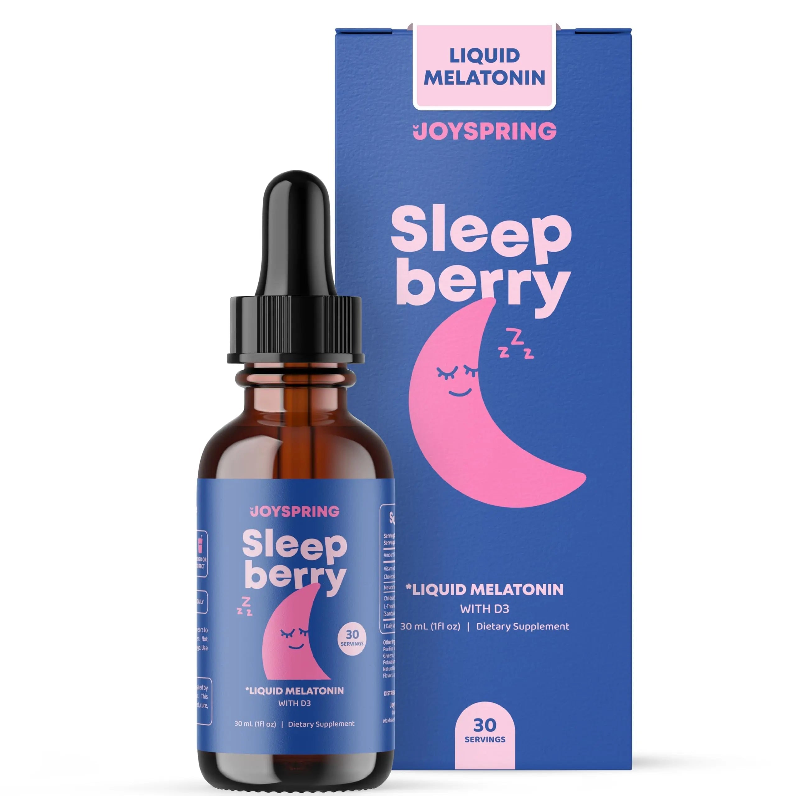 JoySpring Multivitamin & SleepBerry Bundle | Kids Vitamins & Minerals Naturally Sourced, Non-GMO, Non-Alcoholic Liquid Formula, Immunity Health Support | JoySpringAu supplements