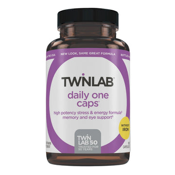 Twinlab Daily One Caps Without Iron - Nutritional Supplement with Zinc, B Vitamins, Magnesium, and More - 180 Capsules TwinlabAu supplements