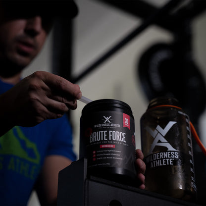 Wilderness Athlete - Brute Force (Caffeine Free Preworkout) | Stim Free Pre Workout Energy Wilderness AthleteUS supplements