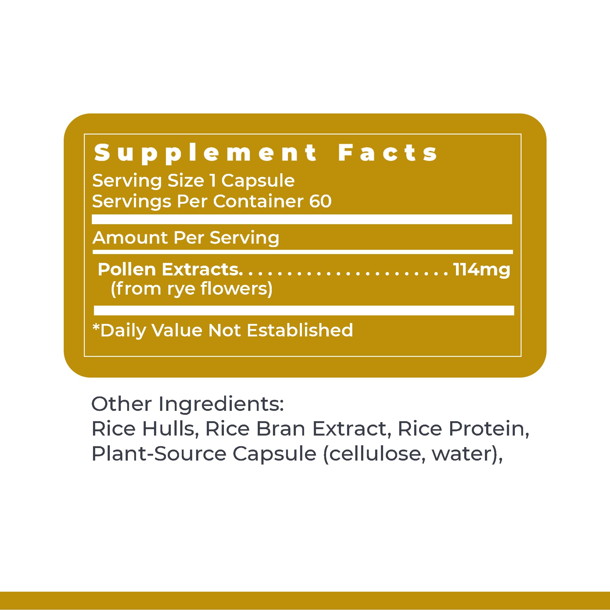 Premier Research Labs UltraPollen - Bee Pollen Supplement, Rye Pollen Extract, Prostate Health, Bee Pollen Extract from Rye Flower with Amino Acids, Supplement for Men & Women- 45 Vegetarian Capsules Premier Research LabsAu supplements
