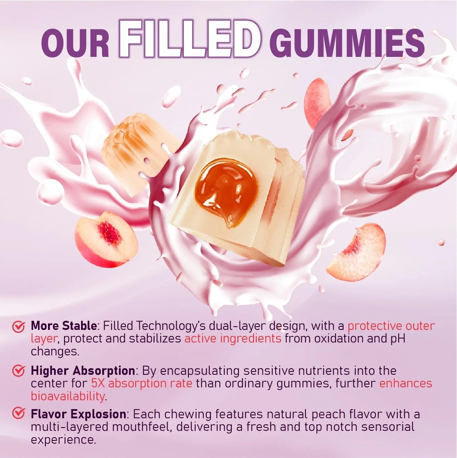 Multivitamin Gummies for Women 50 Plus - with Omega 3, Coenzyme Q10, Iron, Calcium, Zinc, Vitamin A, C, D3, E, K2, B Complex, Folate TcemundryAu supplements