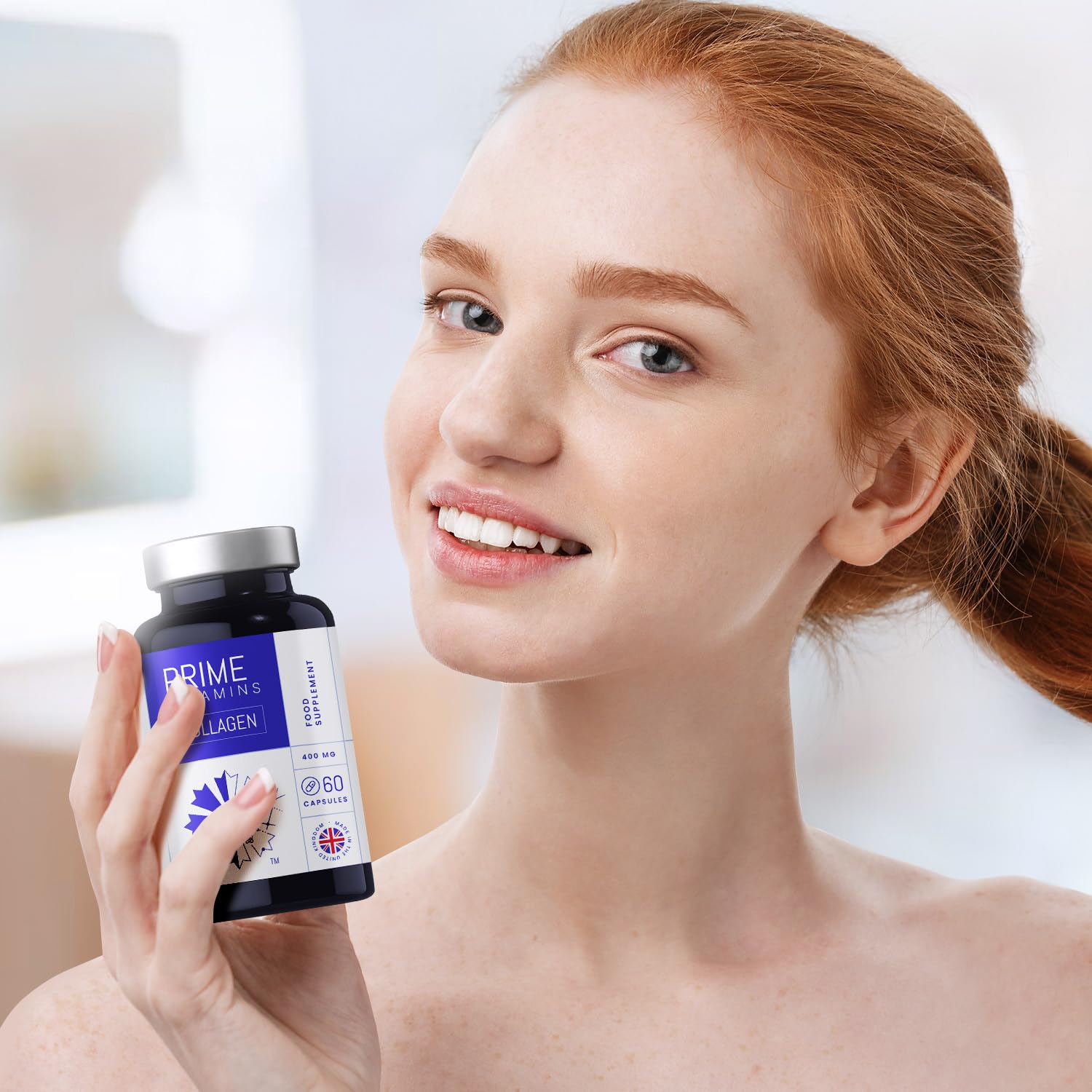 Marine Collagen 400mg | Hydrolysed Collagen Supplements for Women & Men PRIME VITAMINSAu supplements