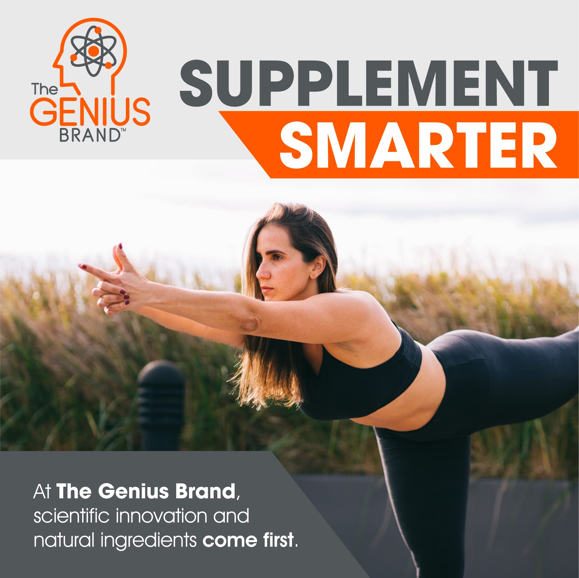 Genius Joy, Nootropic Mood Enhancer Supplement - Support Cognitive Health The Genius BrandAu supplements