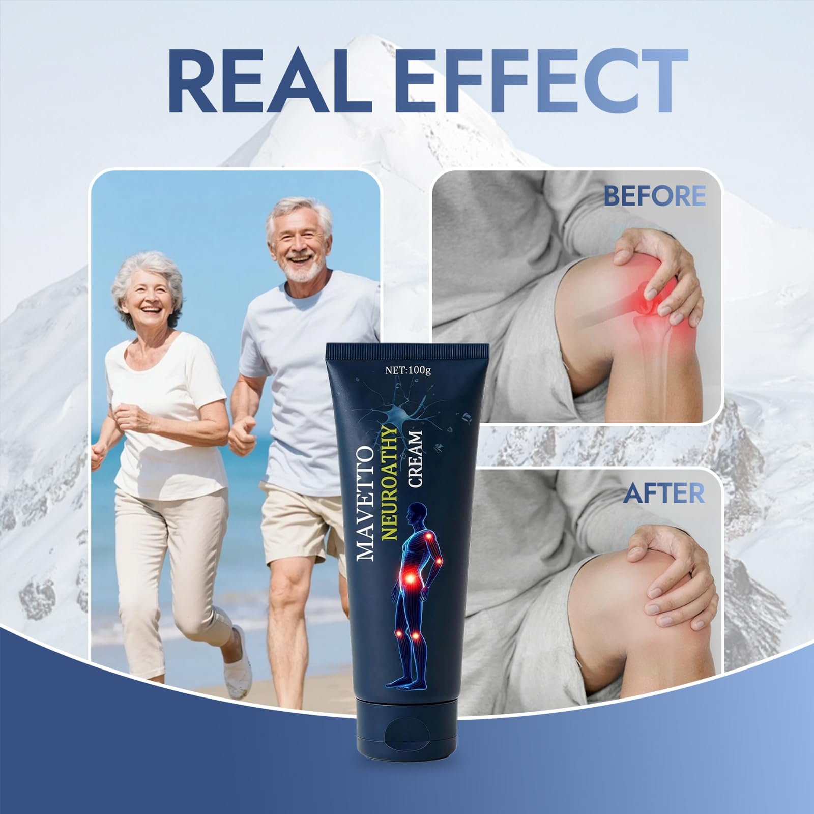 ReviveNerve Capsacare Neuropathy Relief Cream, Fast-Absorbing Soothing Cream with Capsaicin, Arnica, Menthol, MSM & Glucosamine for Feet, Hands, Legs, Muscles, Joints and Back (2pcs) ReviveNerveAu supplements
