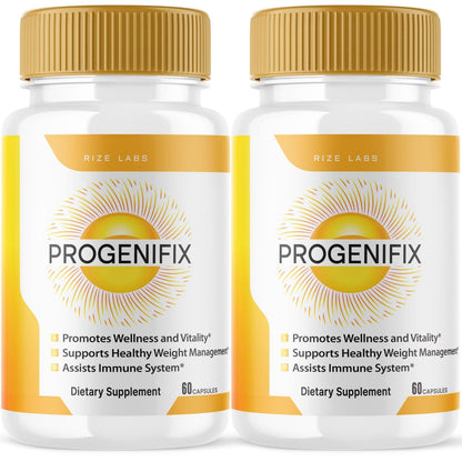 rize labs (2 Pack) Progenifix Weight Loss Supplement, Progenifix Capsules Total Body Wellness rize labsUS supplements