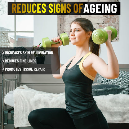 Pure Collagen with Vitamin C - Collagen Supplements for Women & Men - Use with Multivitamin Tablets GenericUS supplements