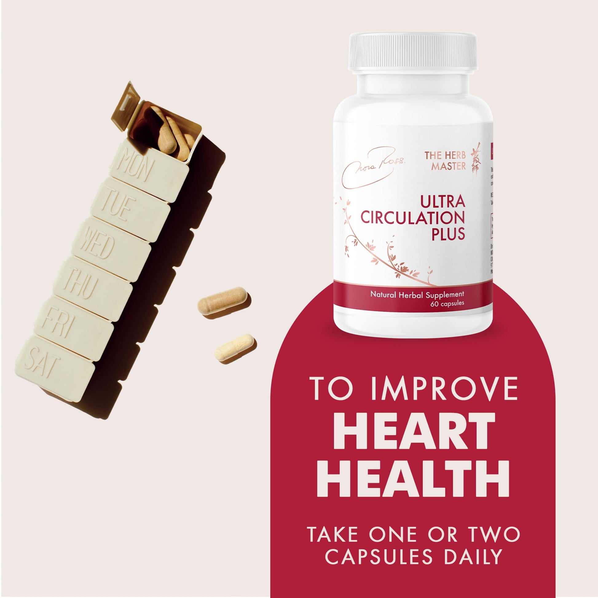 Nora Ross Ultra Circulation Supplements – Healthy Nitric Oxide Supplements for Men & Women – Healthy Heart and Blood Flow Support – Nitric Oxide Booster Supplement – 60 Capsules Nora Ross, Inc.Au supplements