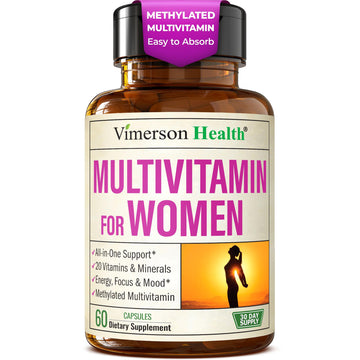 Multivitamin for Women – Methylated Womens Multivitamins & Multiminerals Capsules with Vitamin B12, A, D, C, Zinc, Magnesium Vimerson HealthAu supplements