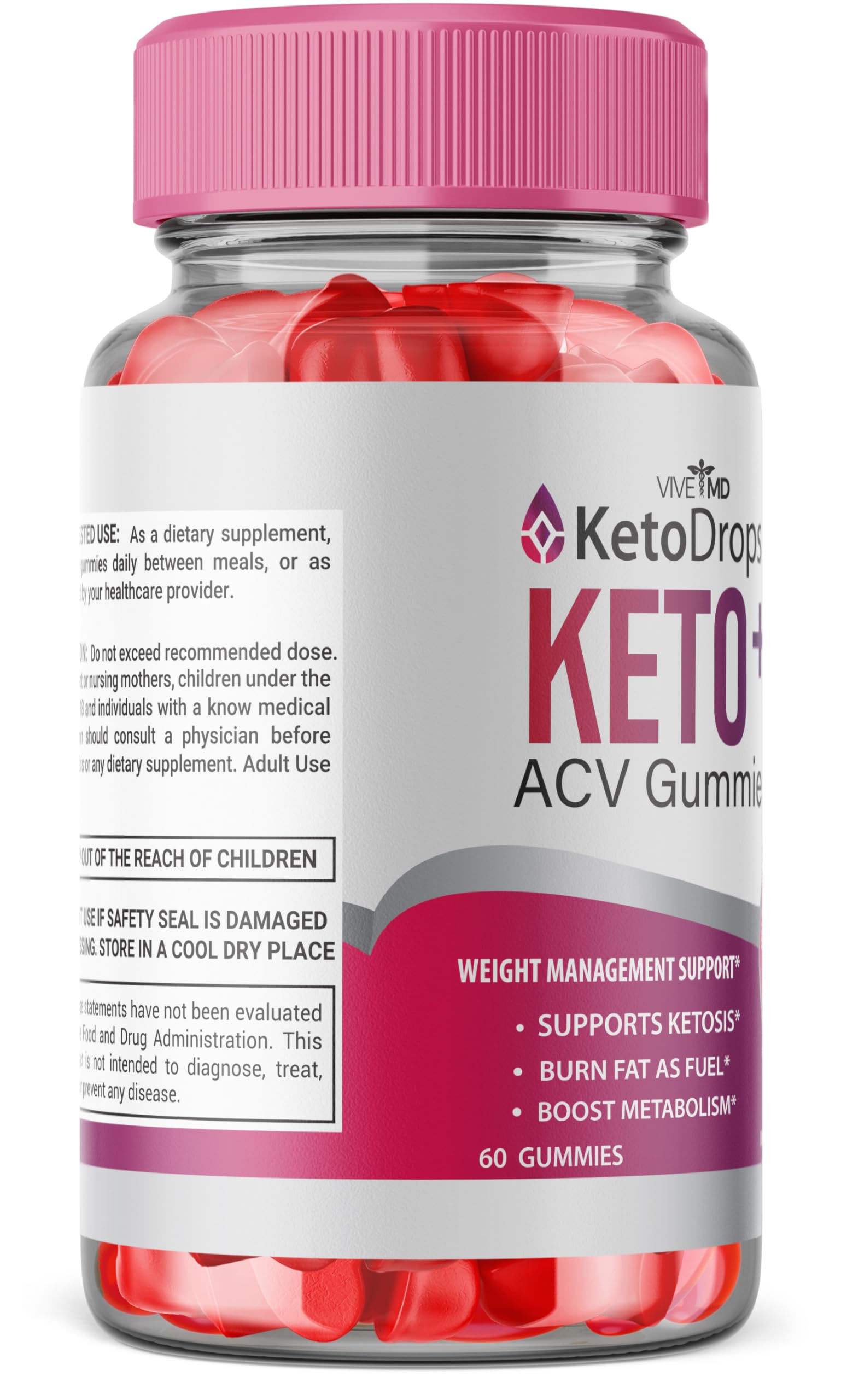 VIVE MD Keto Drops ACV Gummies Keto Drops ACV Gummies 525 MG Keto Drops Gummies VIVE MDUS supplements
