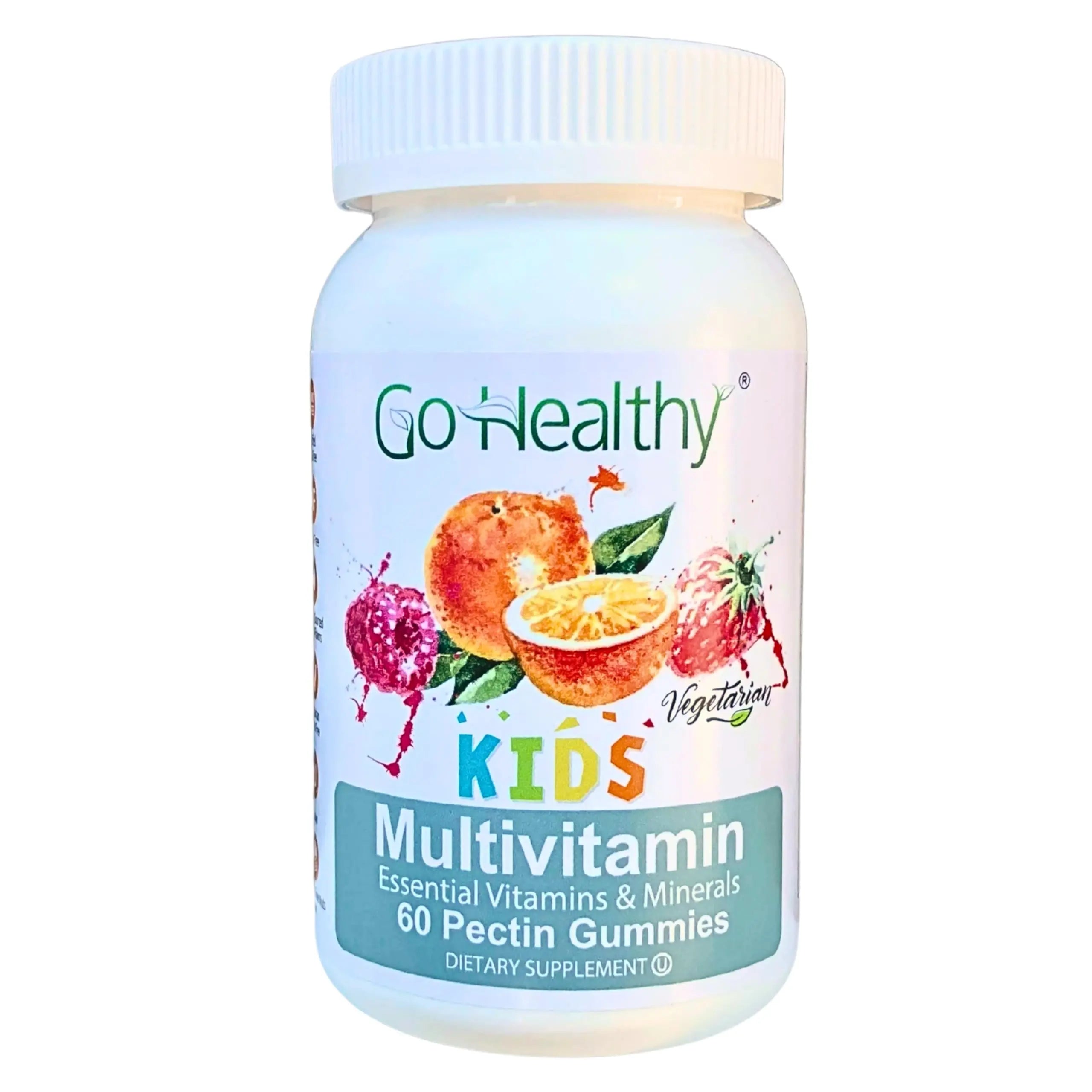 Go Healthy Kids Multivitamin Gummies, Immune Support, Kids Vitamin Gummies, Kosher Kid Vitamin, Halal Go Healthy NaturalAu supplements