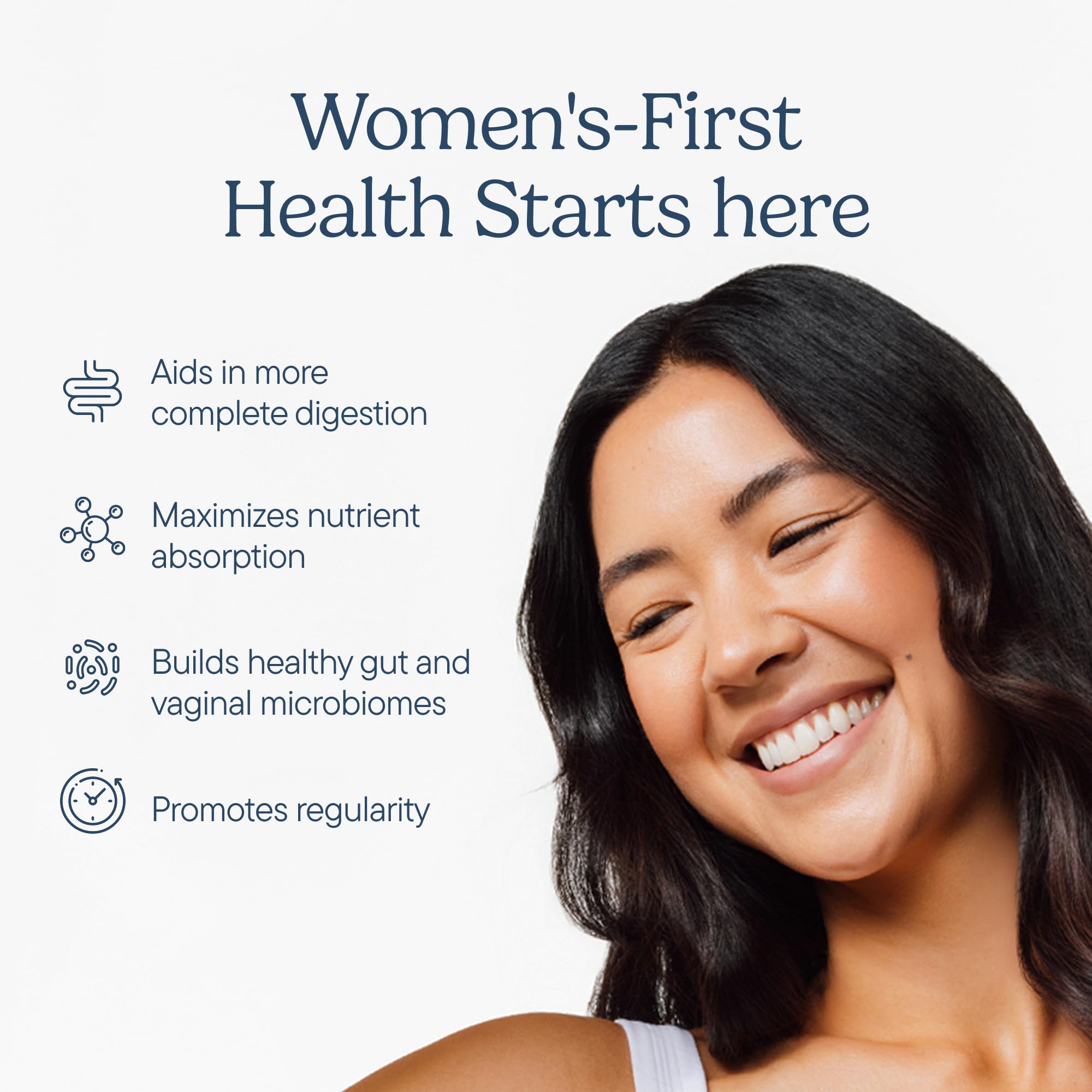 Zenwise Health 3-in-1 Womens Probiotic Supplement for Digestive, Gut Flora & Vaginal Health - Daily Probiotics & Prebiotics for Women with Digestive Enzymes Supports Bloating & Gas Relief - 60 Count Zenwise HealthAu supplements
