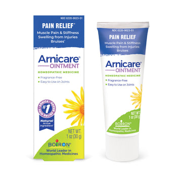 Boiron Arnicare Ointment for Relief of Joint Pain, Muscle Pain, Muscle Soreness, and Swelling from Bruises or Injury - Non-greasy and Fragrance-Free - 1 oz BoironAu supplements