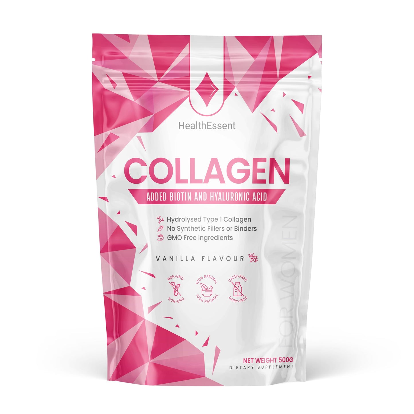 Collagen Powder for Women with Added Biotin and Hyaluronic Acid, Colageno for Women LidoqueUS supplements