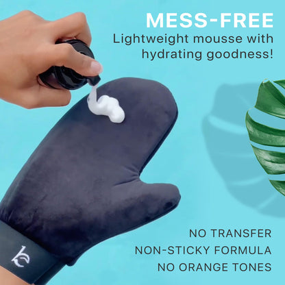 Self Tanner Tanning Mousse Kit - USA Made with Natural & Organic Ingredients Beauty by EarthUS supplements