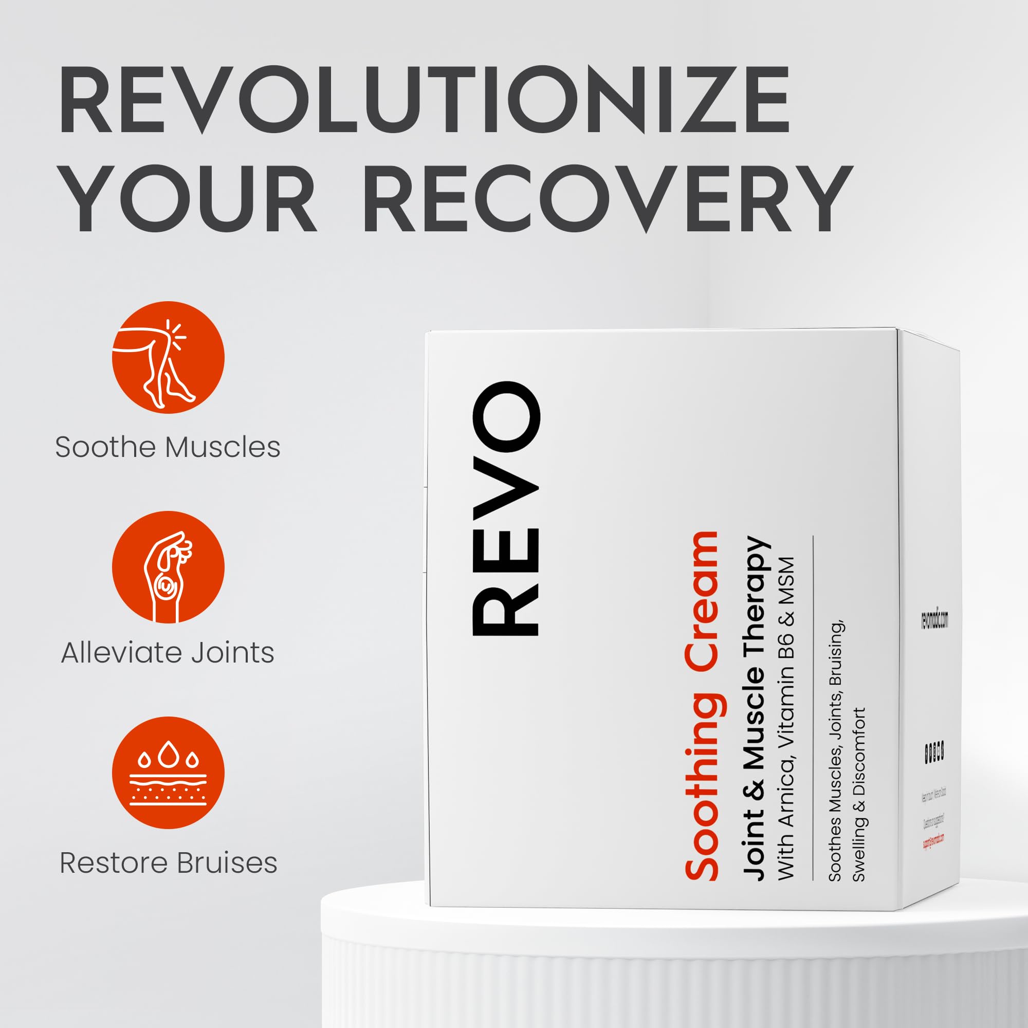 REVO Arnica Joint Muscle Cream REVOMADICAu supplements