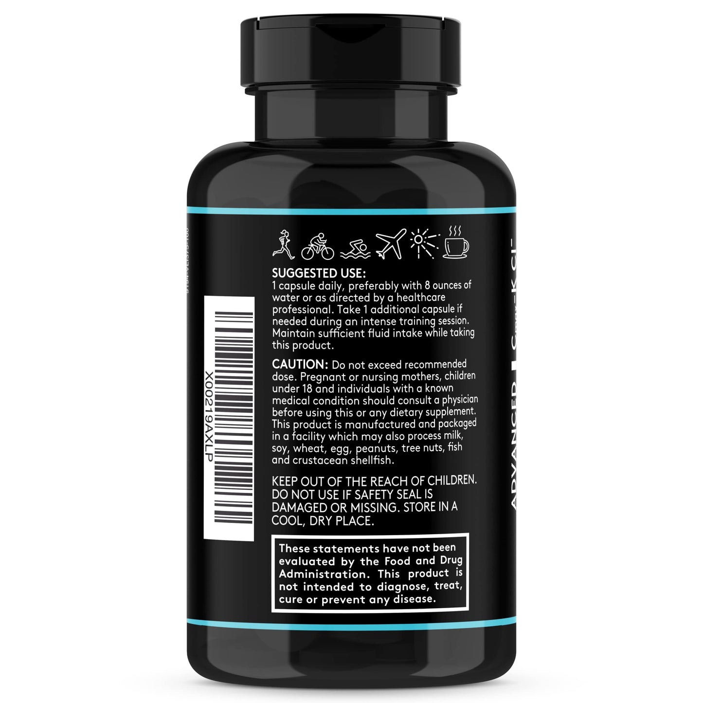 Complete Electrolyte Supplement | Highest Bioavailability | Cmax Chloride Youth & TonicUS supplements