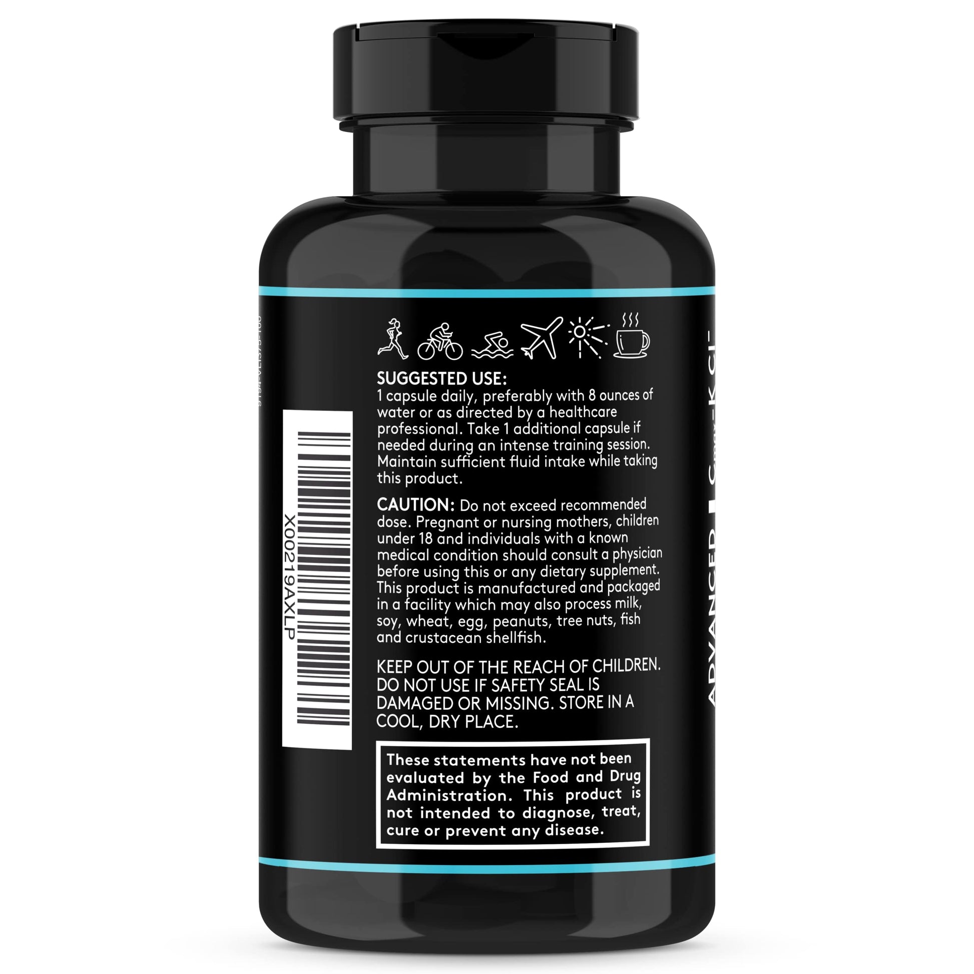 Complete Electrolyte Supplement Pills High Absorption | Cmax Potassium Chloride Magnesium Sodium Calcium Zinc | Boost Endurance Muscle Recovery Mental Focus | Salt Electrolytes Tablets | Keto Friendly Youth & TonicAu supplements