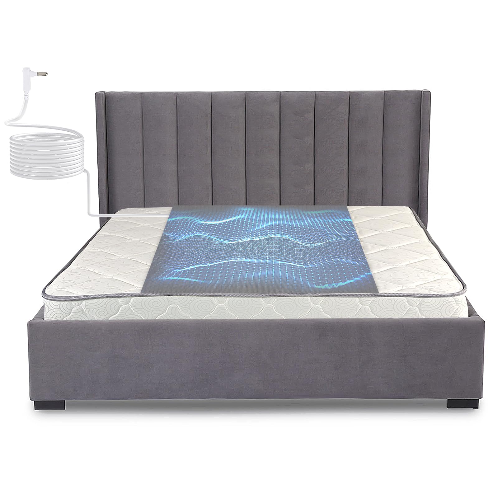Grounding Mat for Bed, Grounding Sheets Blanket with Grounding Cord, Earthing Mat Grounding Pad ReaengAu supplements