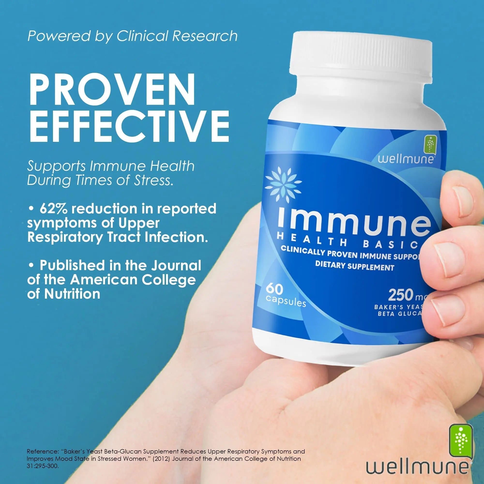 Immune Health Basics Ultra Strength Immunity - Clinically Proven Immune Support - Wellmune Highly Purified Beta Glucan - Gluten-Free, Non-allergenic Immune Health BasicsAu supplements