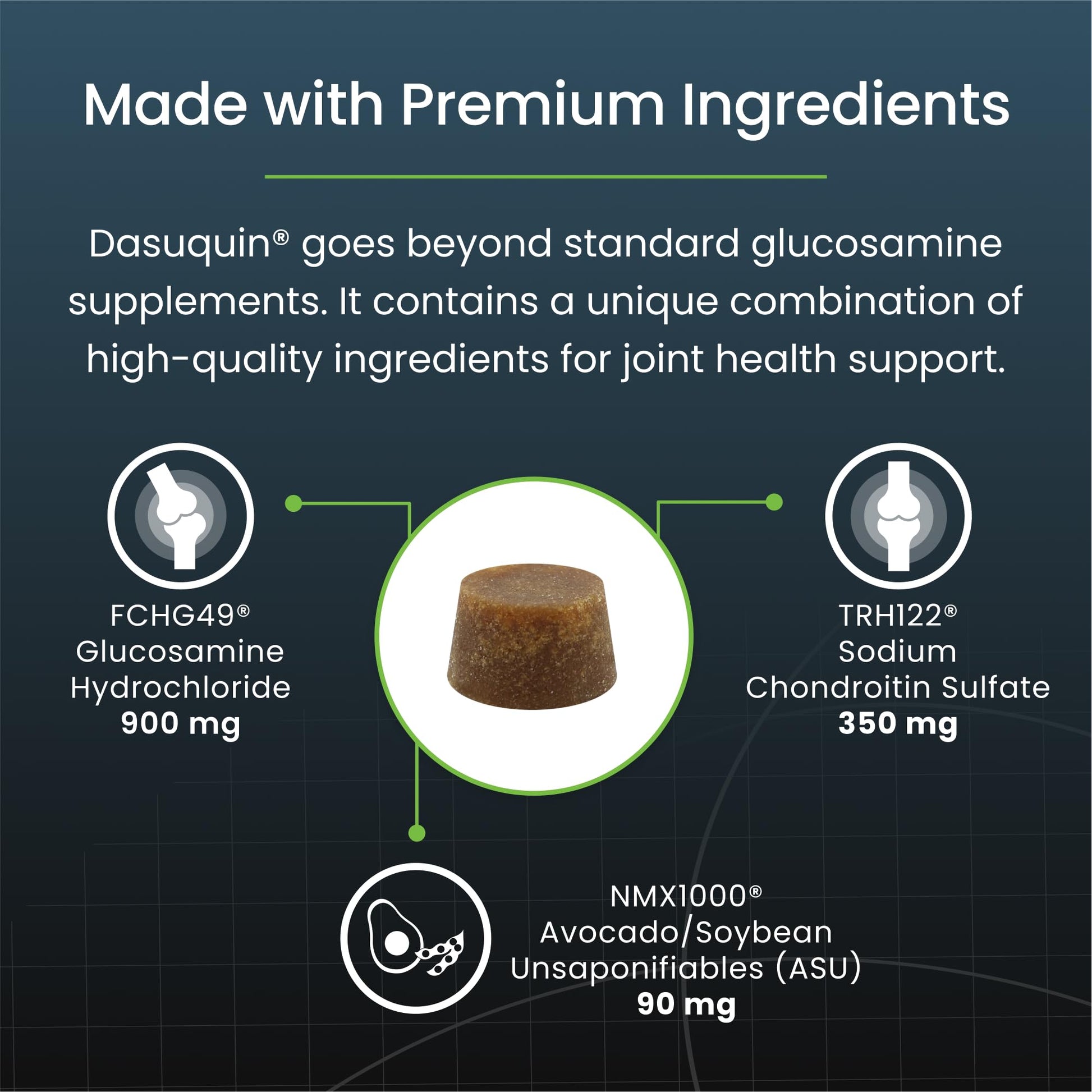 Nutramax Dasuquin for Large Dogs, Joint Health Supplement, Contains Glucosamine for Dogs, Plus Chondroitin, ASU and More, Supports Healthy Joints, Soft Chews, 84 Count Nutramax LaboratoriesAu supplements