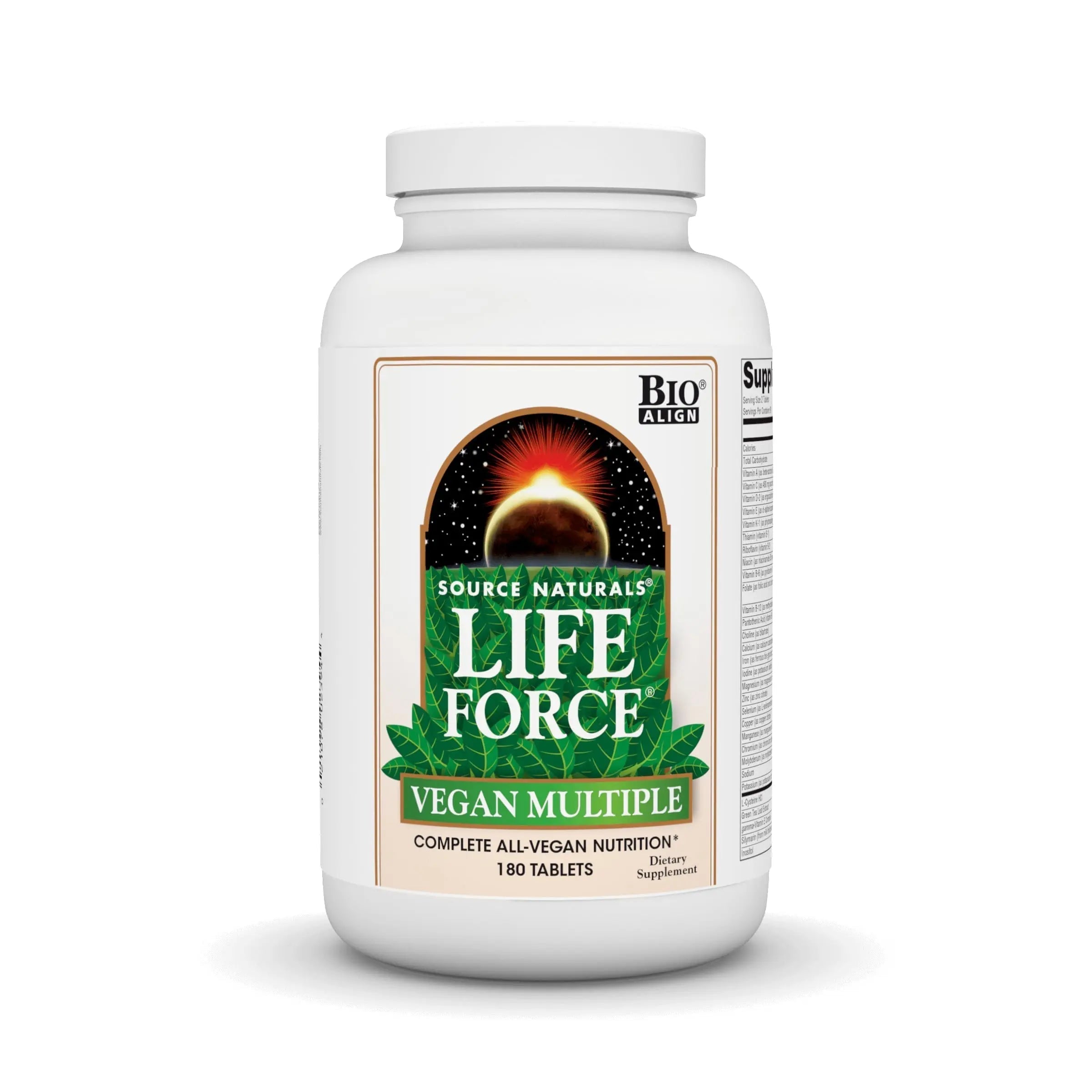 Source Naturals Vegan True Vegan Force Multiple, Advanced Energy Formula for Vegans* - 180 Tablets Source NaturalsAu supplements