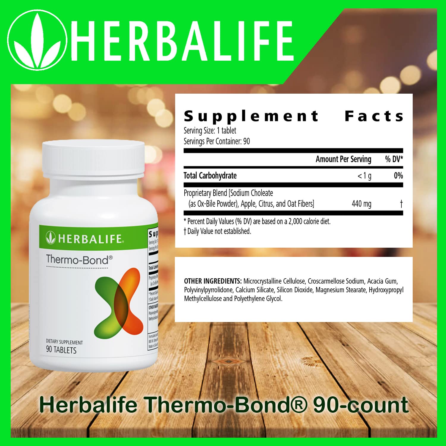 Herbalife Thermo-Bond® 90-count HerbalifeAu supplements