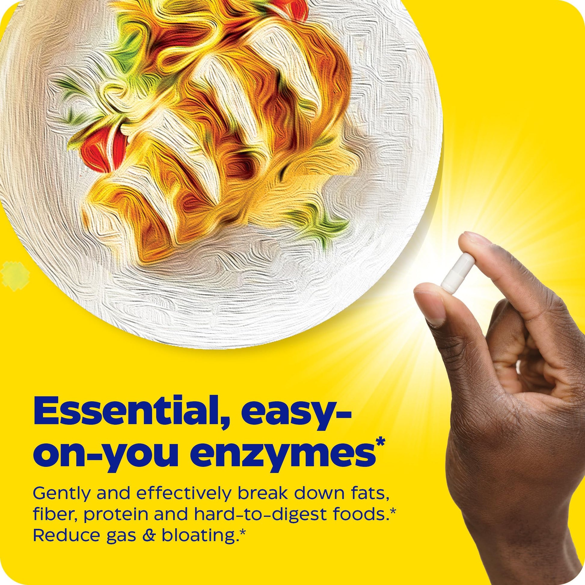 Enzymedica Digest Basic, Digestive Enzymes for Sensitive Stomachs, Offers Fast-Acting EnzymedicaAu supplements