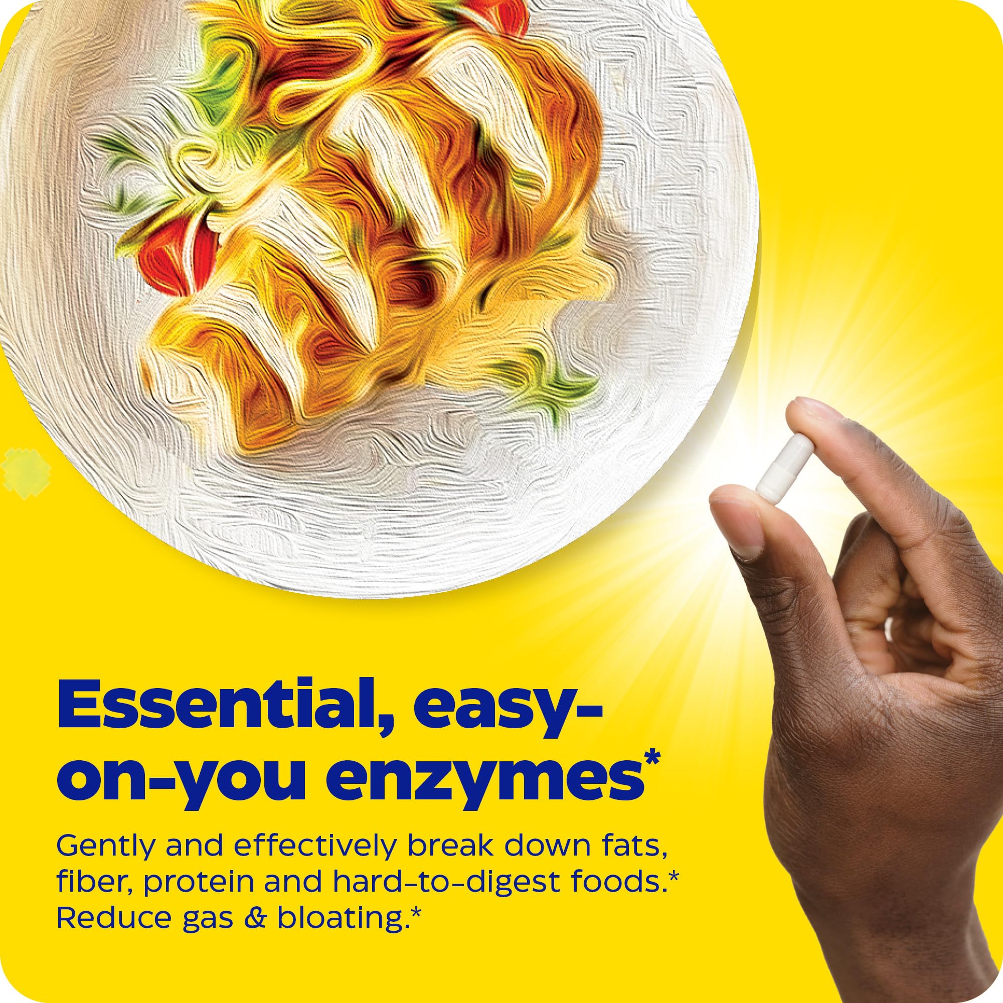 Enzymedica Digest Basic, Digestive Enzymes for Sensitive Stomachs, Offers Fast-Acting EnzymedicaAu supplements