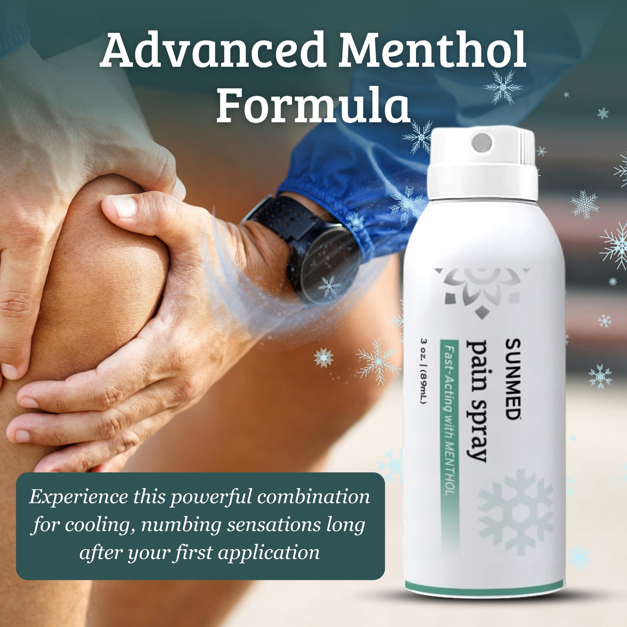 SUNMED Hemp Oil Menthol Spray for Discomfort Soothing & Recovery – Fast-Absorbing, Cooling Topical Formula for Aches, Tension & Muscle Relief – Convenient Spray, Easy Application SUNMEDAu supplements