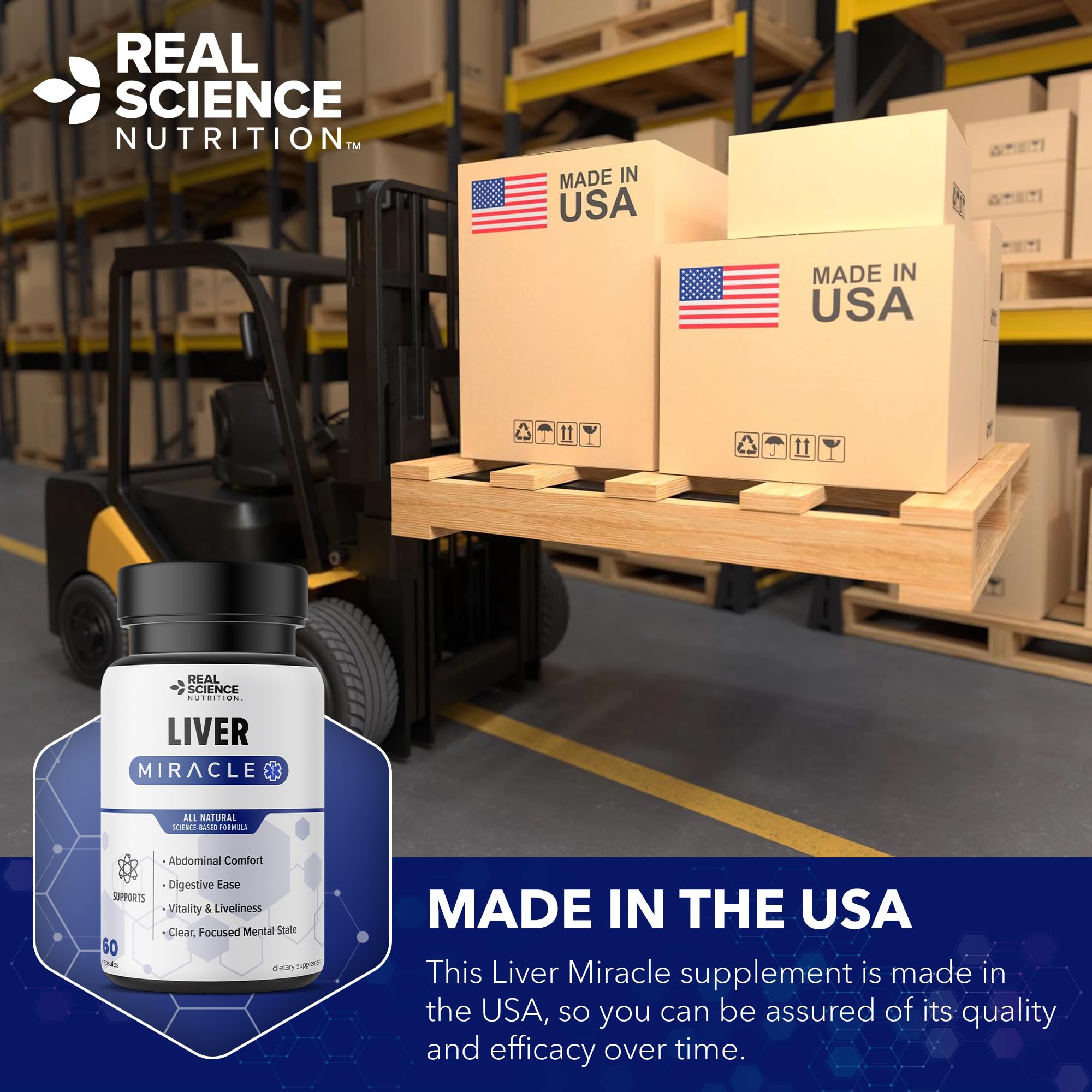 Real Science Nutrition Offers Liver Miracle, Alleviating Symptoms of Abdominal Discomfort, Boosting Energy Levels, Enhancing Mental Clarity, & Overall Vitality Real Science NutritionAu supplements
