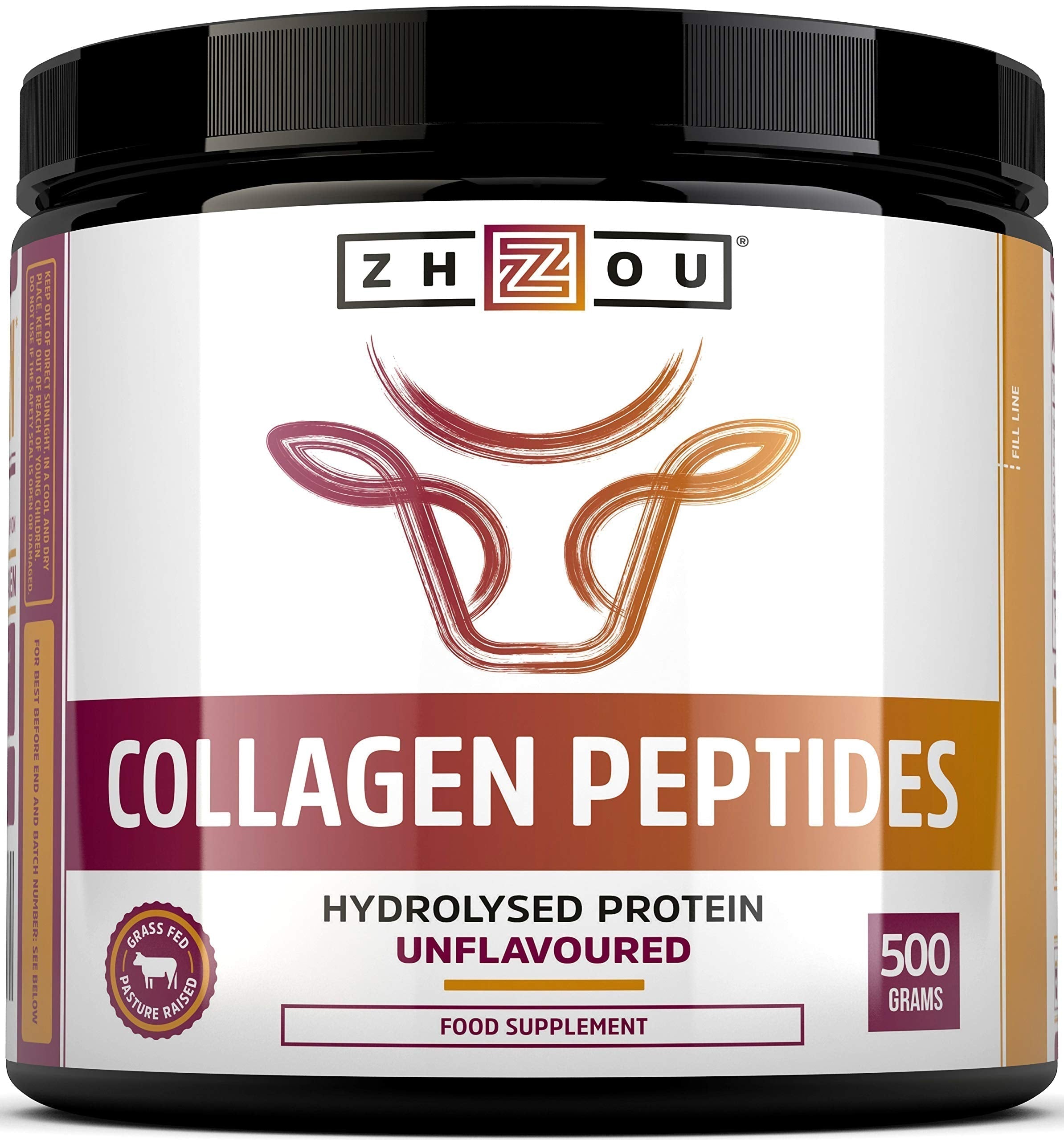 Collagen Powder 500g - Hydrolysed Collagen Peptides Powder - High Protein Bovine Collagen Supplement Nu U NutritionAu supplements