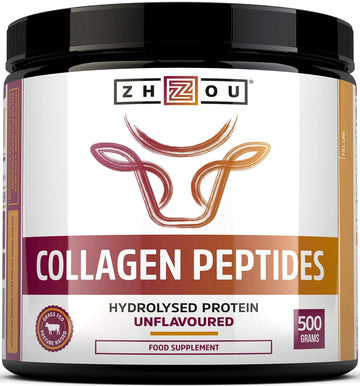 Collagen Powder 500g - Hydrolysed Collagen Peptides Powder - High Protein Bovine Collagen Supplement Nu U NutritionAu supplements