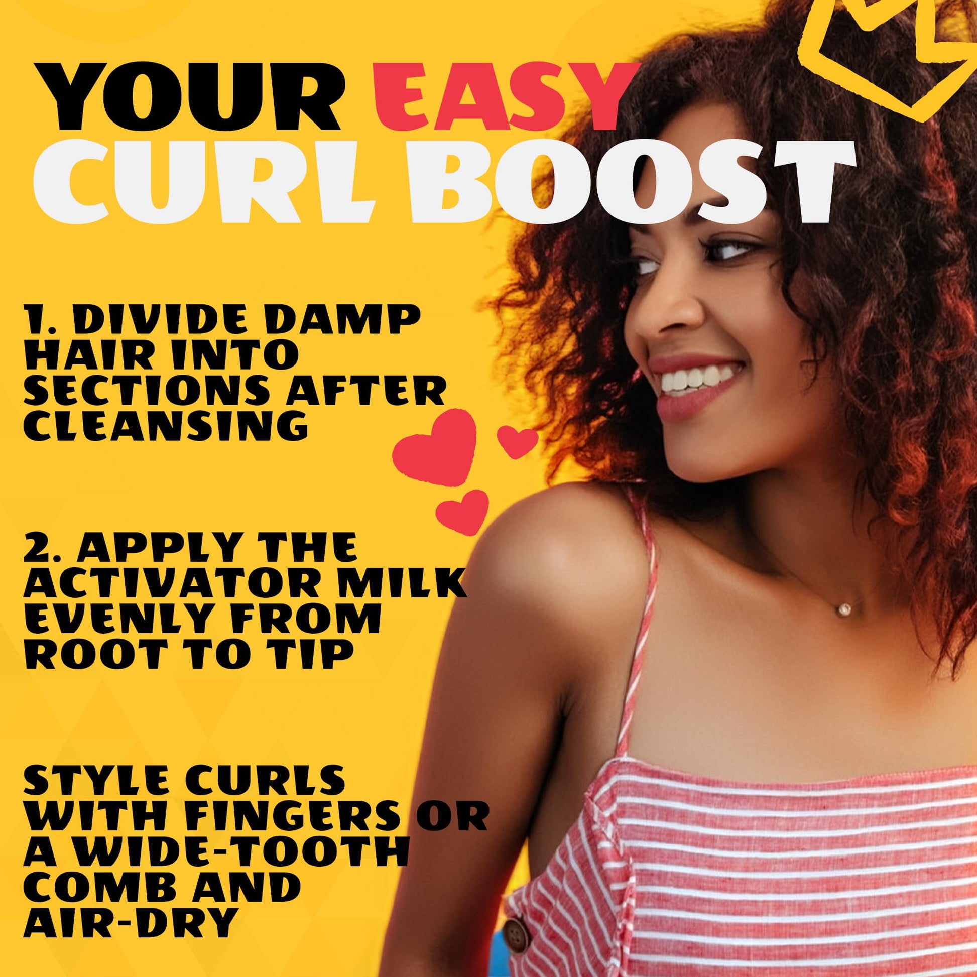 AllDay Locks Classic Easy Care Curl Activator - Activator Product for Curly Hair, Defines & Moisturizes Strands, Milky Cream Product for Men and Women, Easy Curling and Styling - 7.7 oz Bottle AllDay LocksAu supplements