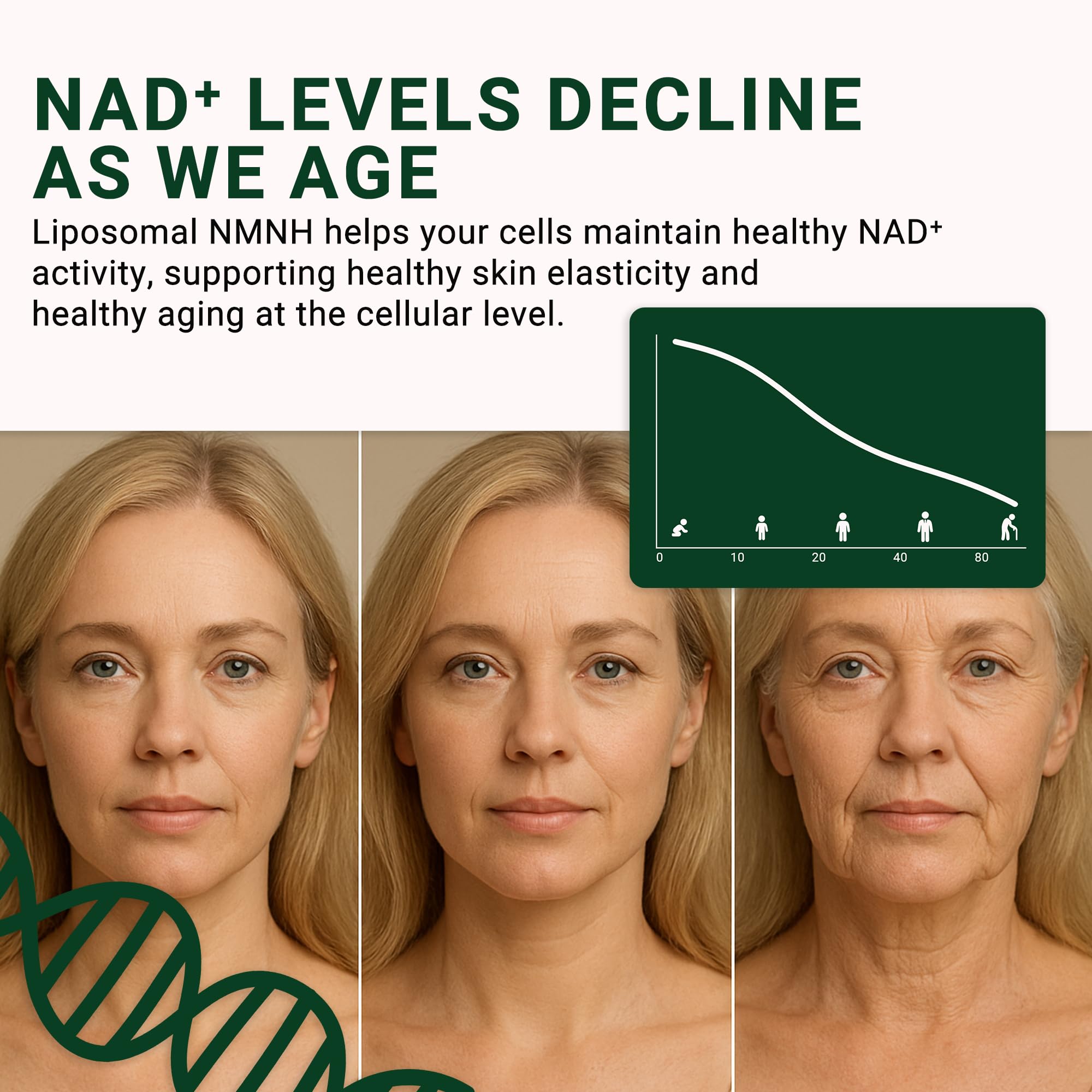 GenuinePurity - NMNH NAD Supplement - 250mg, 30 Count Liposomal NAD+ Supplement for Cellular Health & Energy - GMP Certified Advanced Reduced Form of NMN for Superior Stability & Absorption GenuinePurityAu supplements