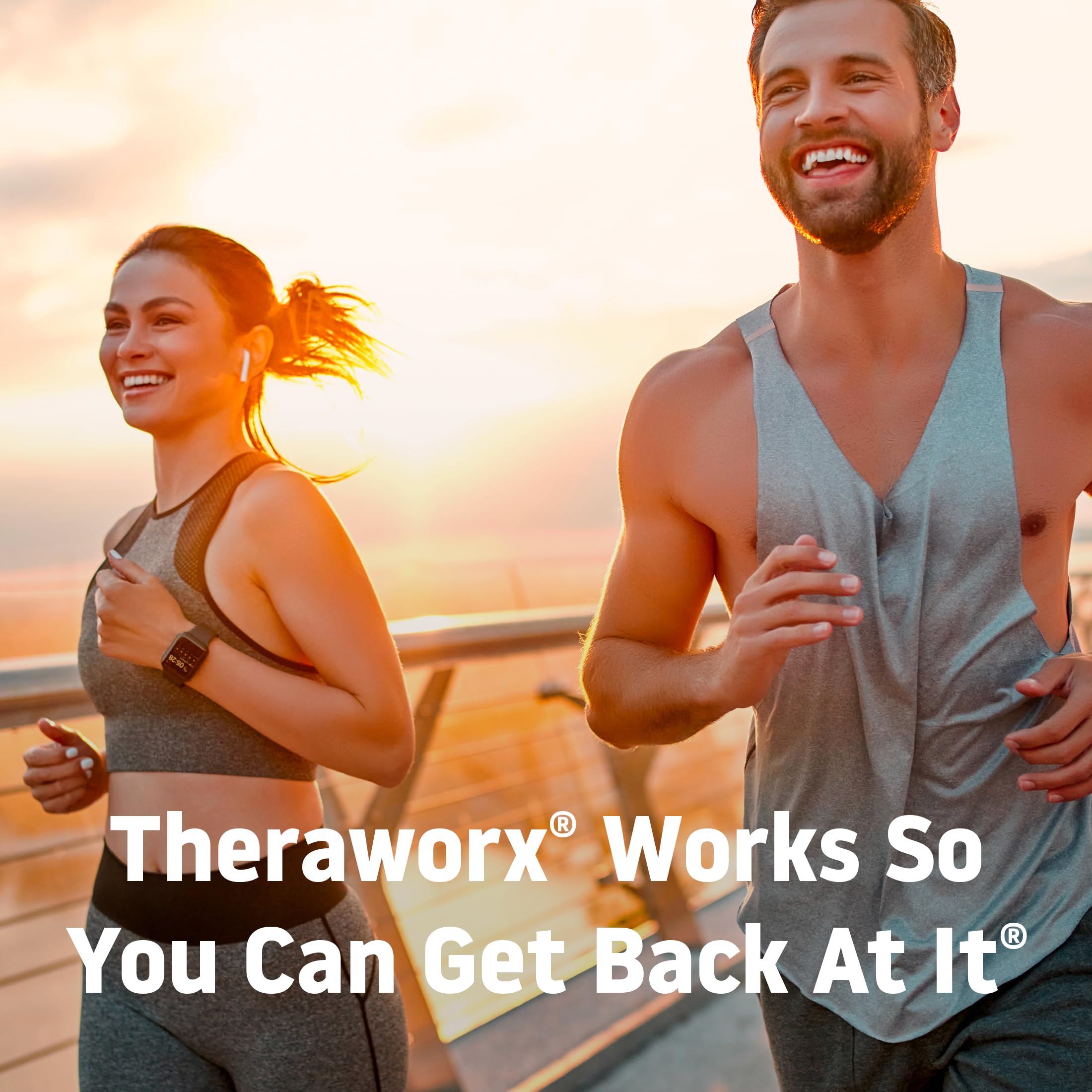 Theraworx Relief for Muscle Cramps Roll-On Fast-Acting Muscle Spasm, Leg Soreness with Magnesium Sulfate - 2.5 oz - 1 Count TheraworxAu supplements