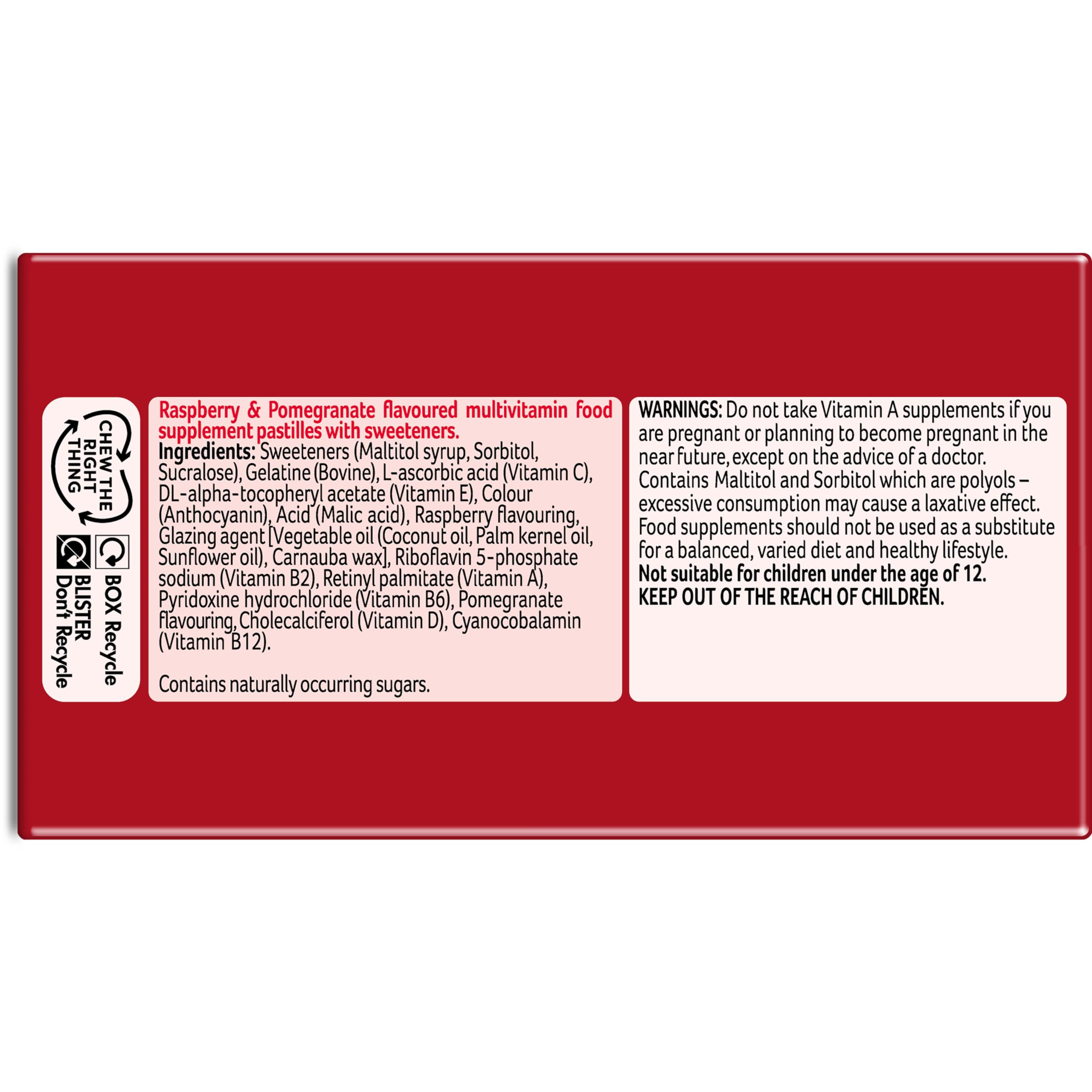 Bassetts Vitamins Adults Multivitamins, 60 Pastilles Bassetts VitaminsUS supplements