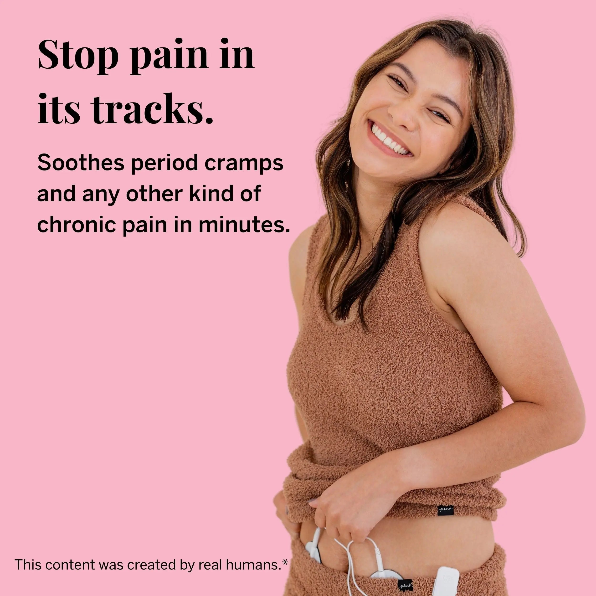 Pixie Period Pain Relief Device - Best PMS Relief Simulator with TENS Technology - Thinnest Wearable Tens Unit - Unnoticeable Under Clothes - Menstrual Cramp Comfort for Feminine Care Pixie CupAu supplements