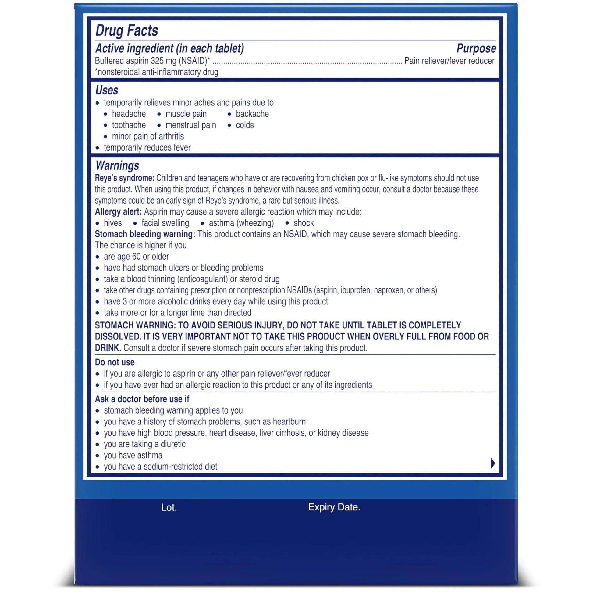 Alka-Seltzer Pain Relief, Aspirin Effervescent Tablets for Fast Pain Relief, 72 Ct Alka-SeltzerAu supplements