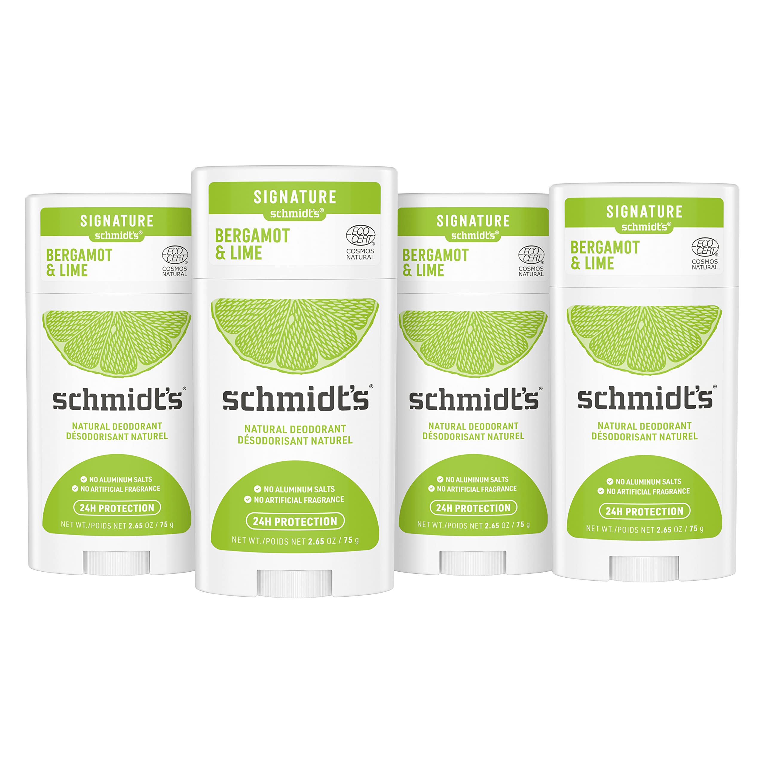 Schmidt's Aluminum Free Natural Deodorant For Women and Men, Bergamot & Lime Schmidt'sAu supplements