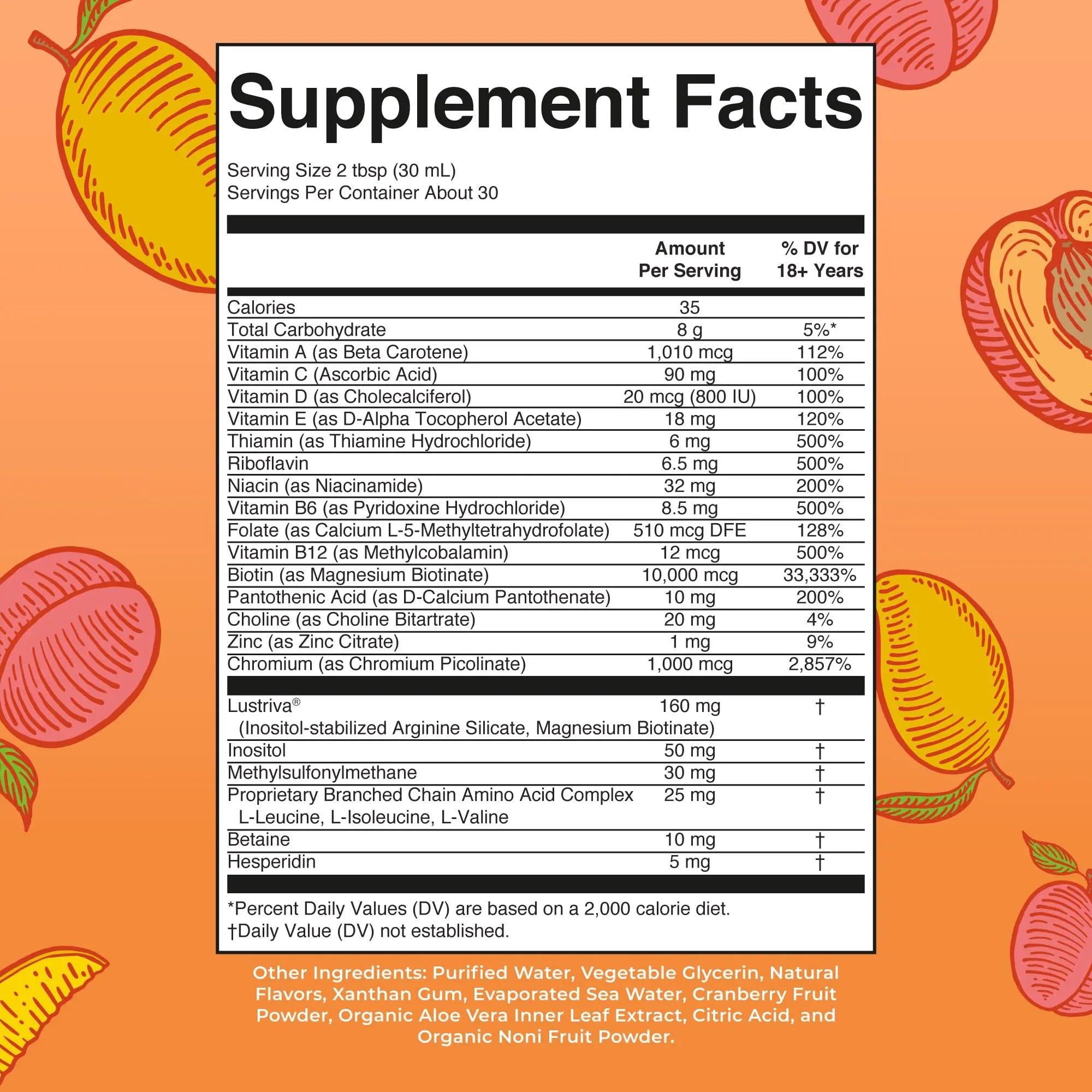 MaryRuth's MaryRuth's Liquid Morning Multivitamin +Hair Growth (Peach Mango, 30oz) & Iron Liquid (Berry) | Clean Label Project Verified® | MARYRUTH'SAu supplements