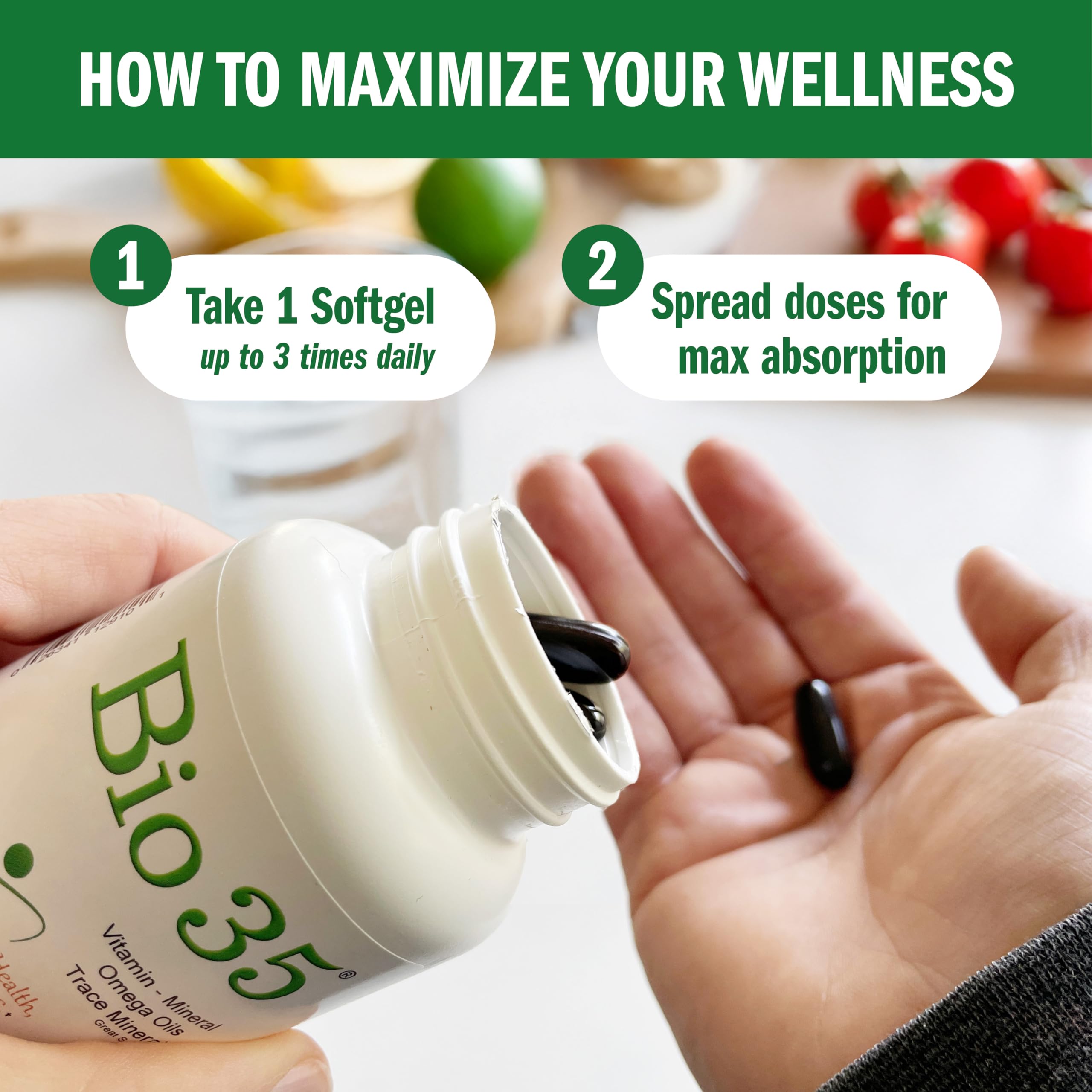 Biotek, For Health, For Life Bio-35/100 sg Gluten Free Biotek, For Health, For LifeAu supplements