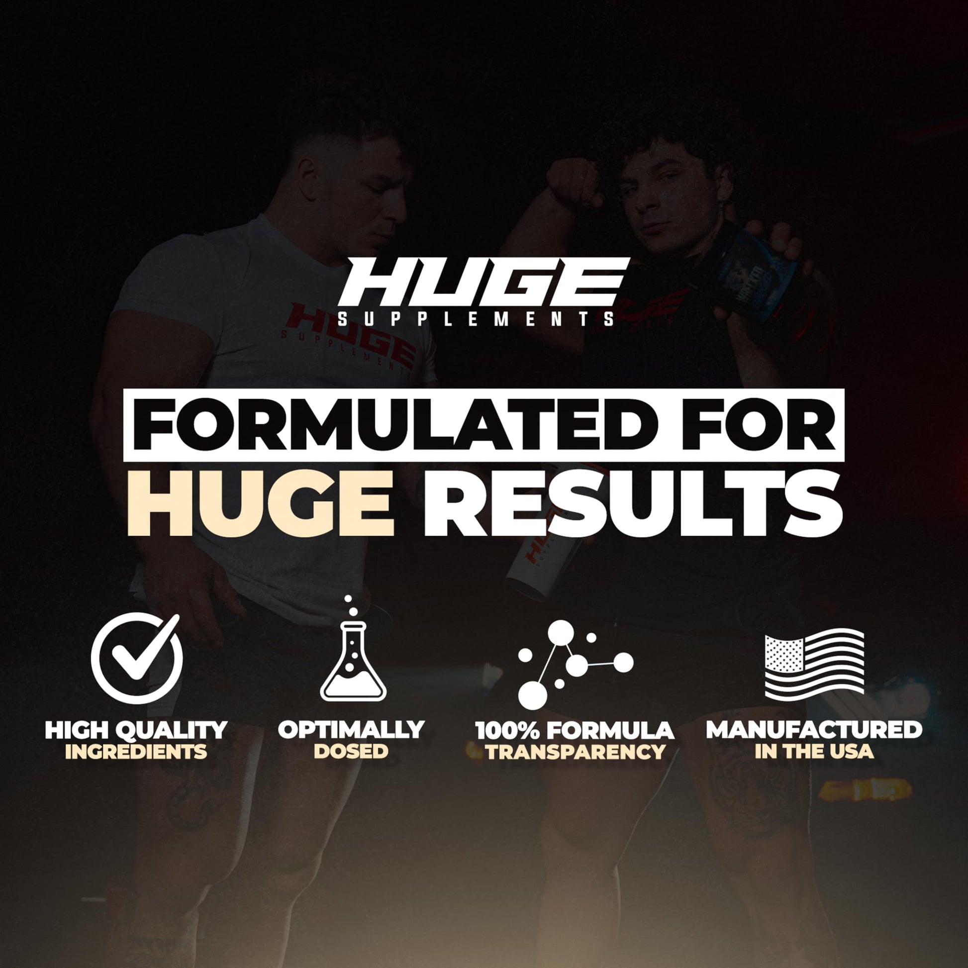Huge Supplements Whey Protein Concentrate Powder, 25g Protein Per Serving, 5g BCAA Huge SupplementsUS supplements