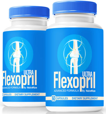 NutraRize (2 Pack) Flexopril Ultra Capsules, Official Flexopril for Joint Support, All-Natural Formula to Fortify Bones and Bolster Flexibility, Premium FlexoprilUltra Pills Review (120 Capsules) NutraRizeAu supplements