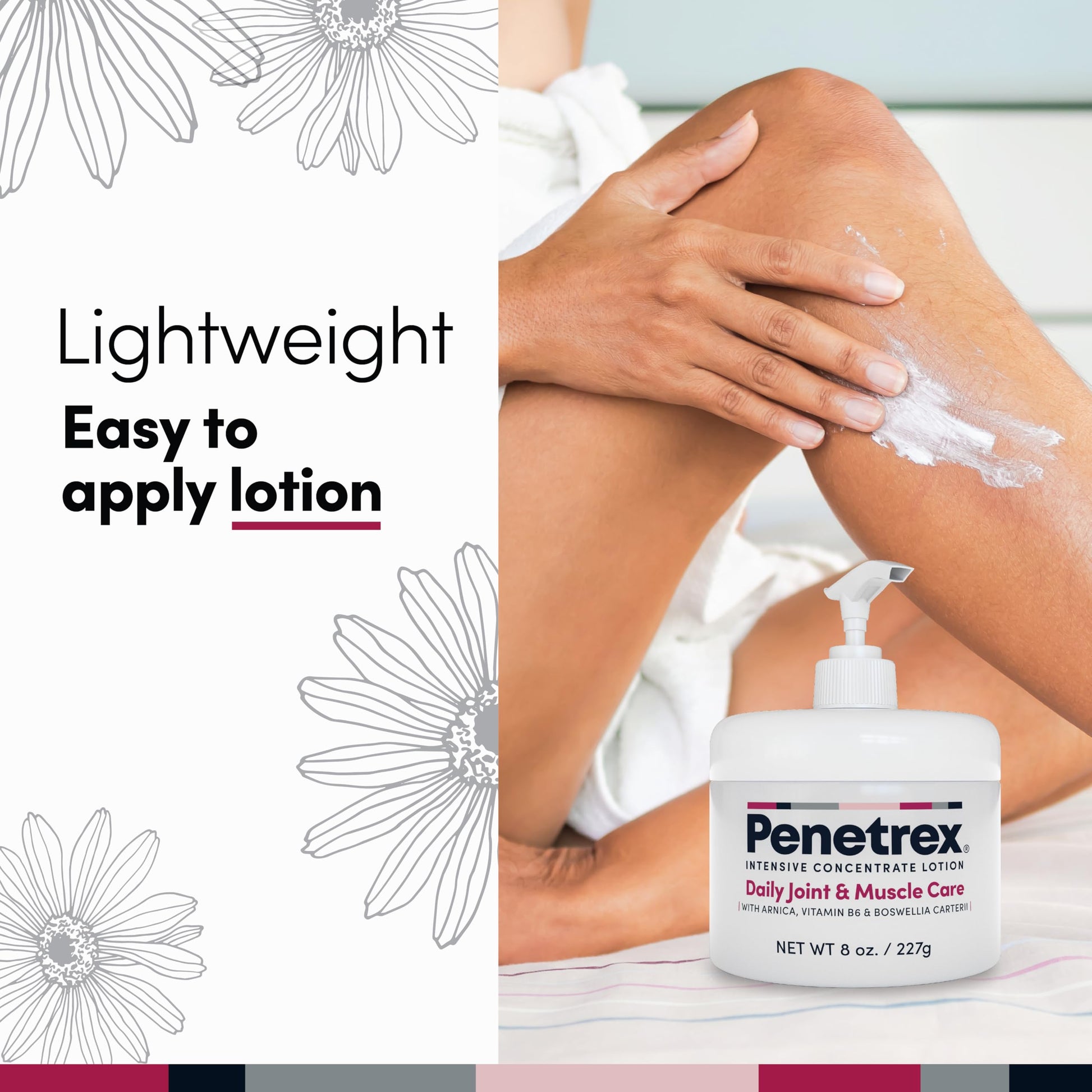 Penetrex Joint & Muscle Care Lotion – Soothing Botanical Formula with Arnica, Vitamin B6 & MSM – Lightweight Easy to Apply Lotion - Fresh Disappearing Scent - for Everyday Movement Support PenetrexAu supplements