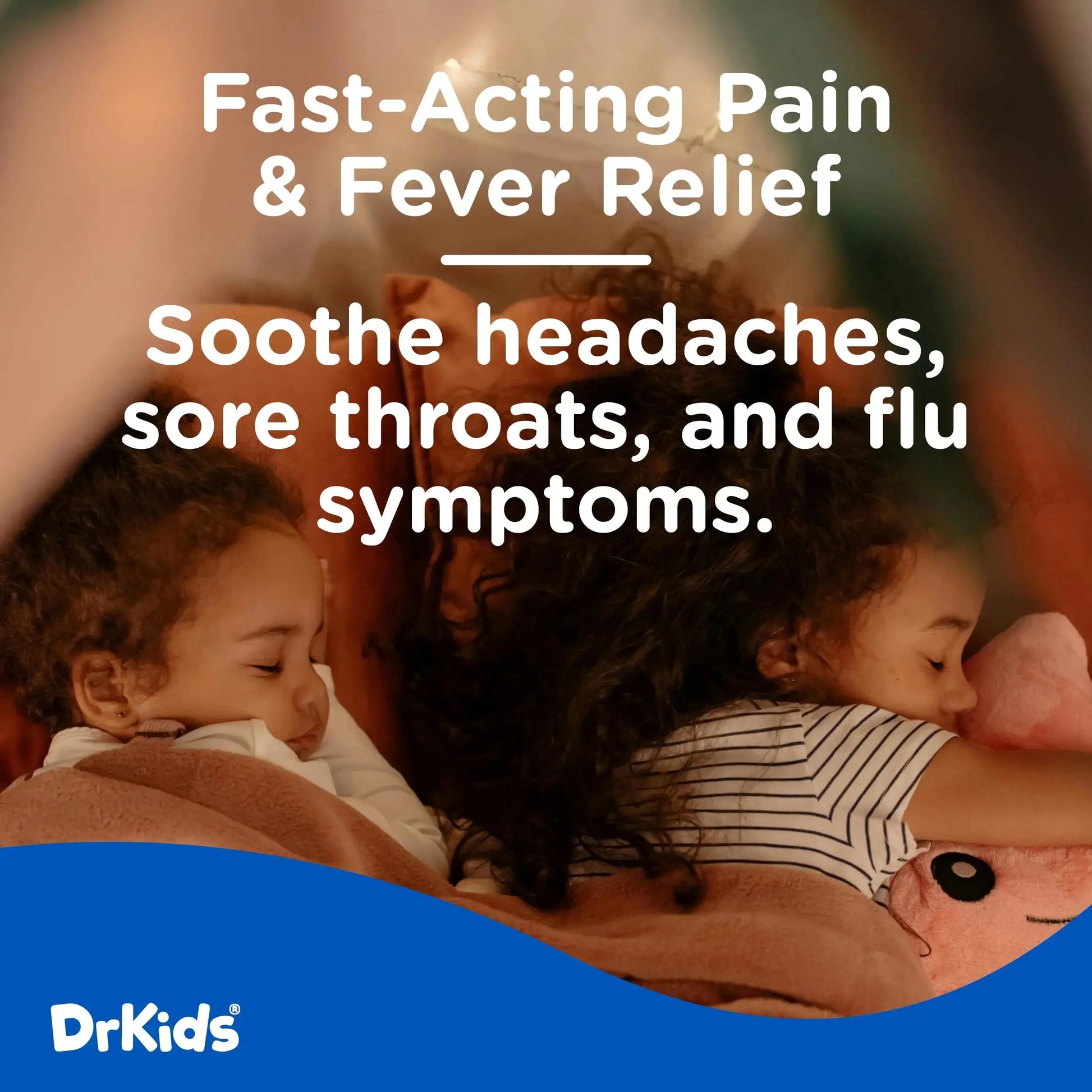 Dr. Kids Children’s Pain and Fever Chewable Gels – Pain Relief and Fever Reducer for Kids Ages 2–11, 80 mg Chewable Acetaminophen for Headache, Sore Throat, Cold & Flu, Pineapple Flavor, 26 Count Dr. KidsAu supplements