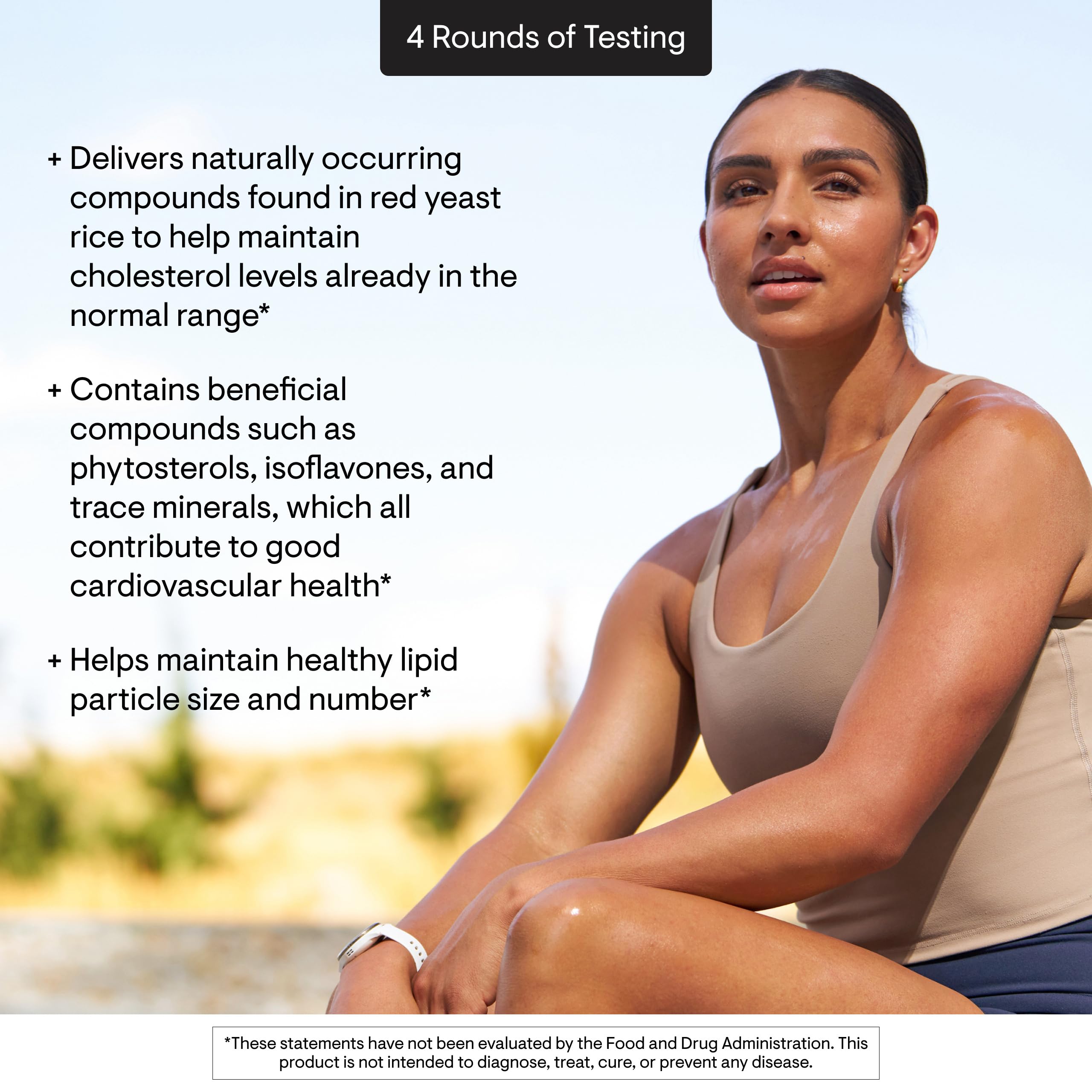 THORNE - Red Yeast Rice (Formerly Choleast-900) - Supports Healthy Cholesterol Levels Already in a Normal Range, Heart Health & Blood Pressure* - Gluten-Free, Dairy-Free - 120 Capsules THORNEAu supplements