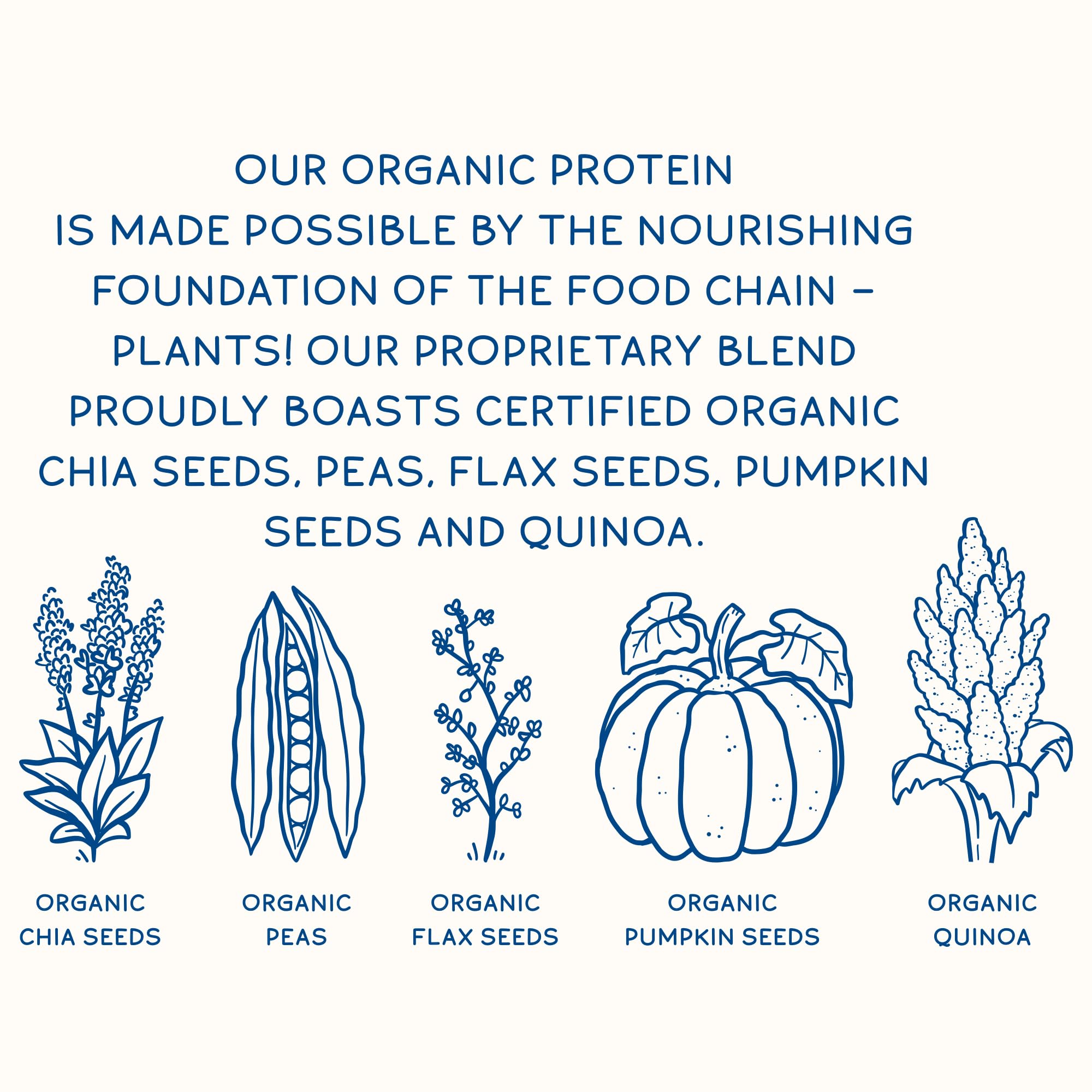 KOS Plant Based Protein Powder, Blueberry Muffin - Organic Pea Protein Superfood KOSUS supplements
