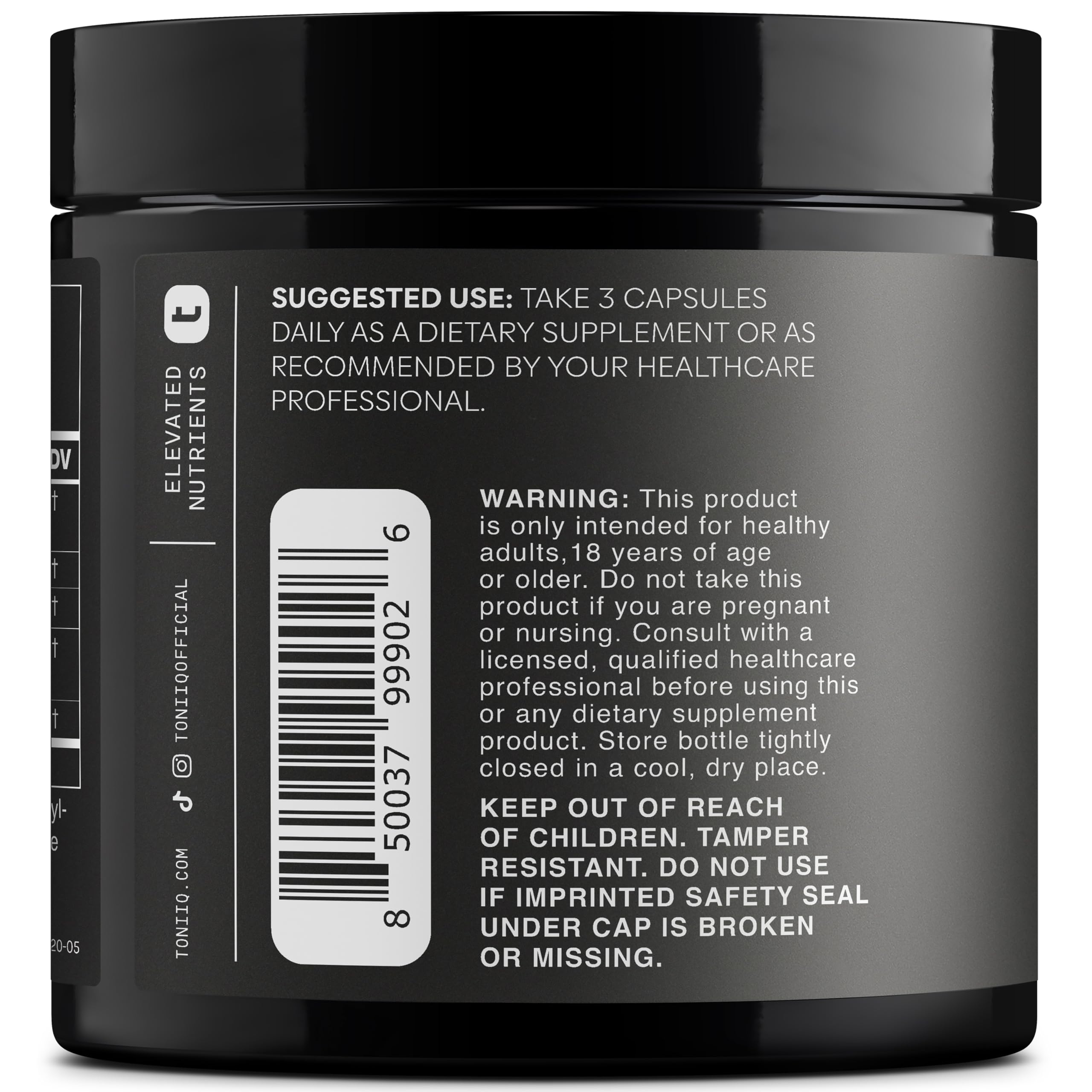 Turmeric Curcumin - Ultra High Potency 60:1 Extract with 97% Curcuminoids - 1200mg Per Serving - Black Pepper & MCT Oil for Enhanced Absorption - Third-Party Lab Tested - 120 Capsules ToniiqAu supplements
