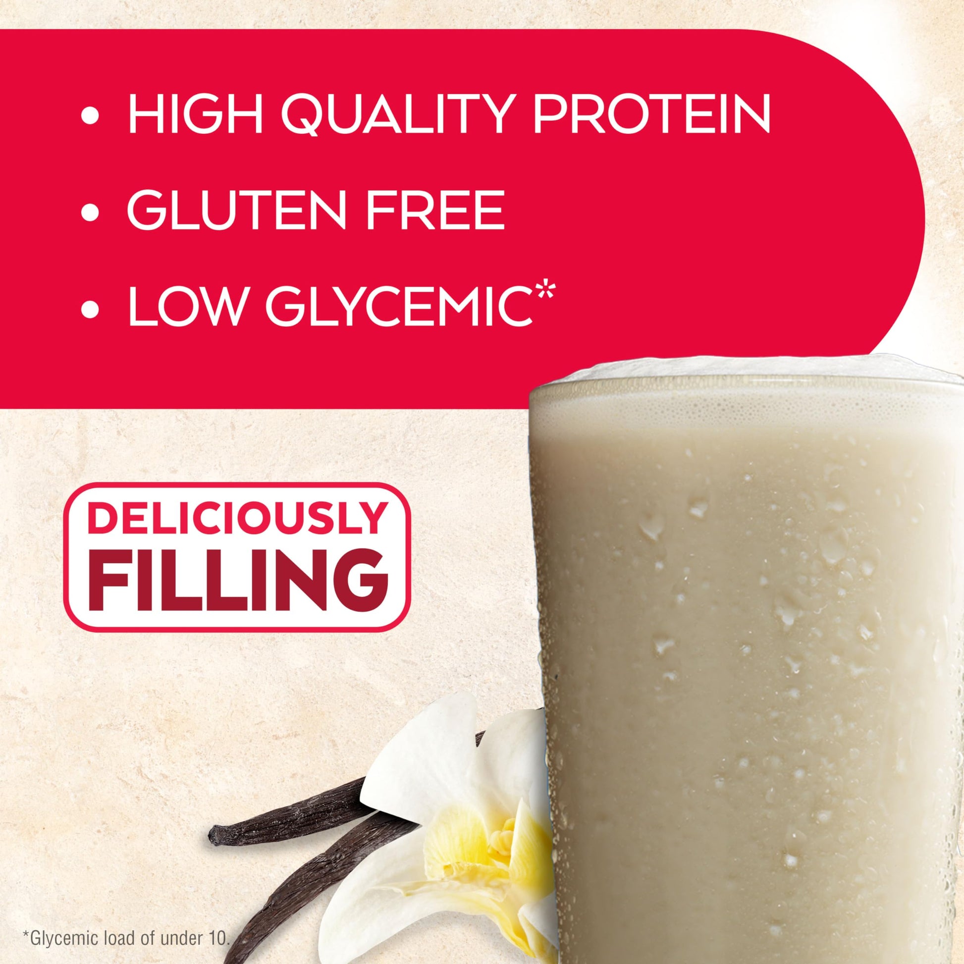Atkins Vanilla Cream Meal Size Protein Shake, 23g Protein, Low Glycemic, 3g Carb AtkinsAu supplements